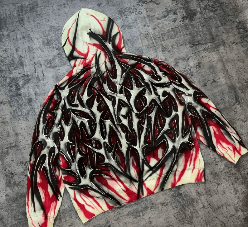 Japanese Brand Demon dark style gothic oversized Size US M / EU 48-50 / 2 - 8 Thumbnail