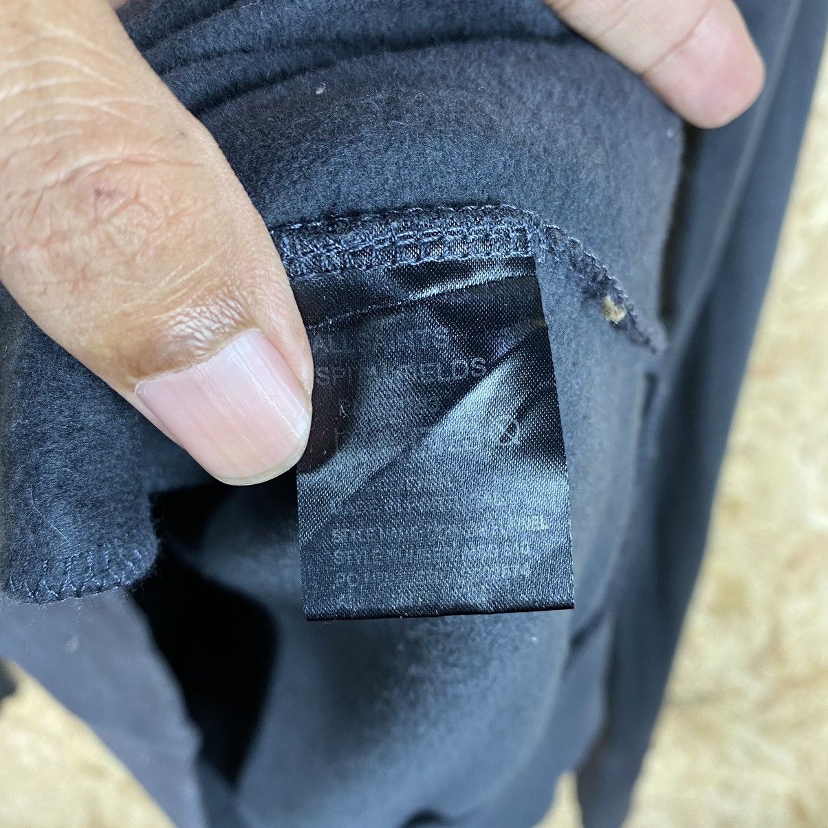 GREY ALLSAINTS JACKS PLACE SPITALFIELD HOODIE