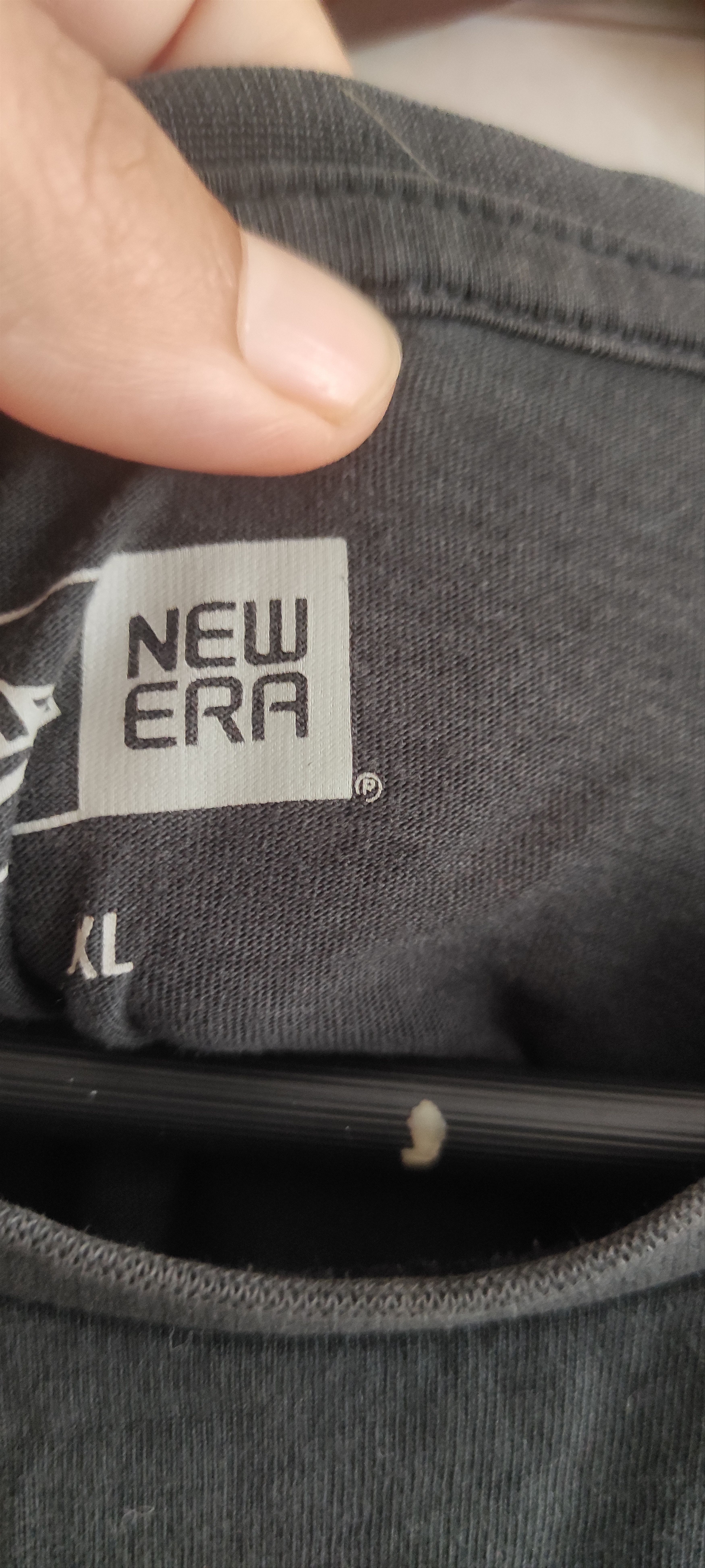 NBA × New Era × Vintage New Era Black NBA Neon Graphic Tee Loslak Blk Men's T-Shirt Size US XL / EU 56 / 4 - 9 Thumbnail