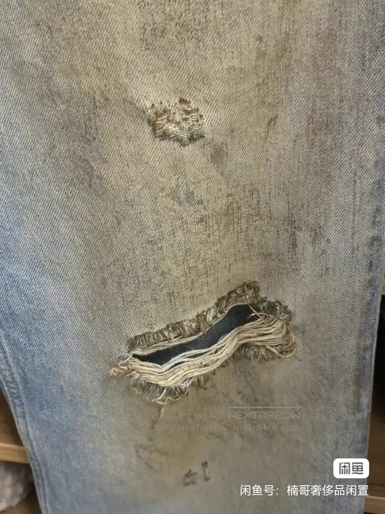 Acne Studios Acne Studios Mud-Dyed Denim Jeans Size US 30 / EU 46 - 3 Thumbnail