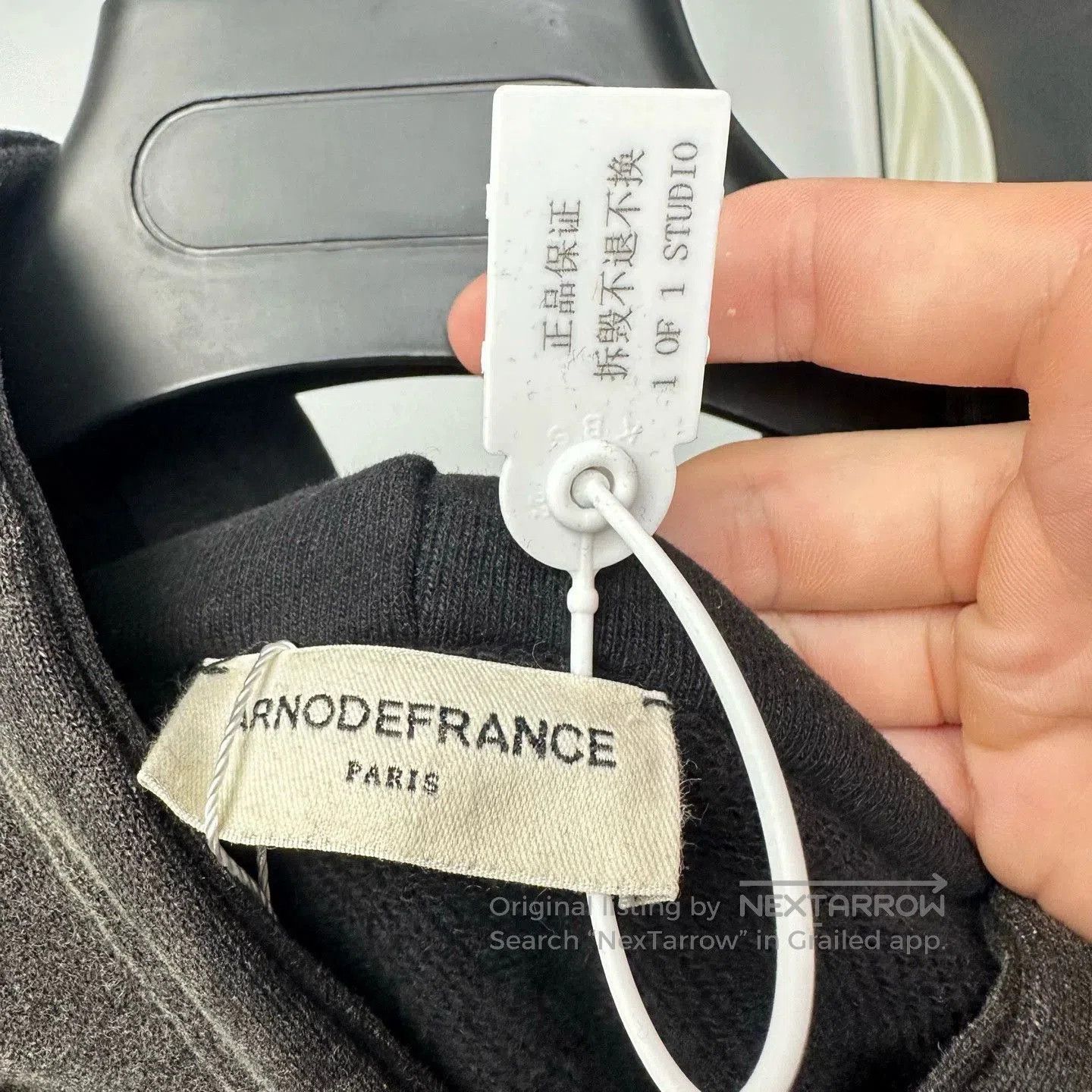 Anonymous Club arnodefrance vintage horse print hooded sweatshirt. Size US S / EU 44-46 / 1 - 5 Thumbnail