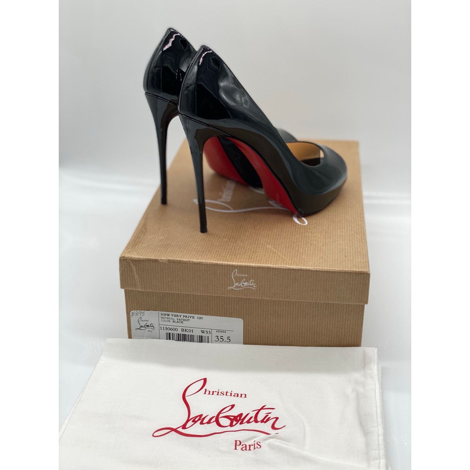 Christian Louboutin Christian Louboutin New Very Privé 120 mm Pumps sz. 35.5 eu Size US 5.5 / IT 35.5 - 8 Thumbnail