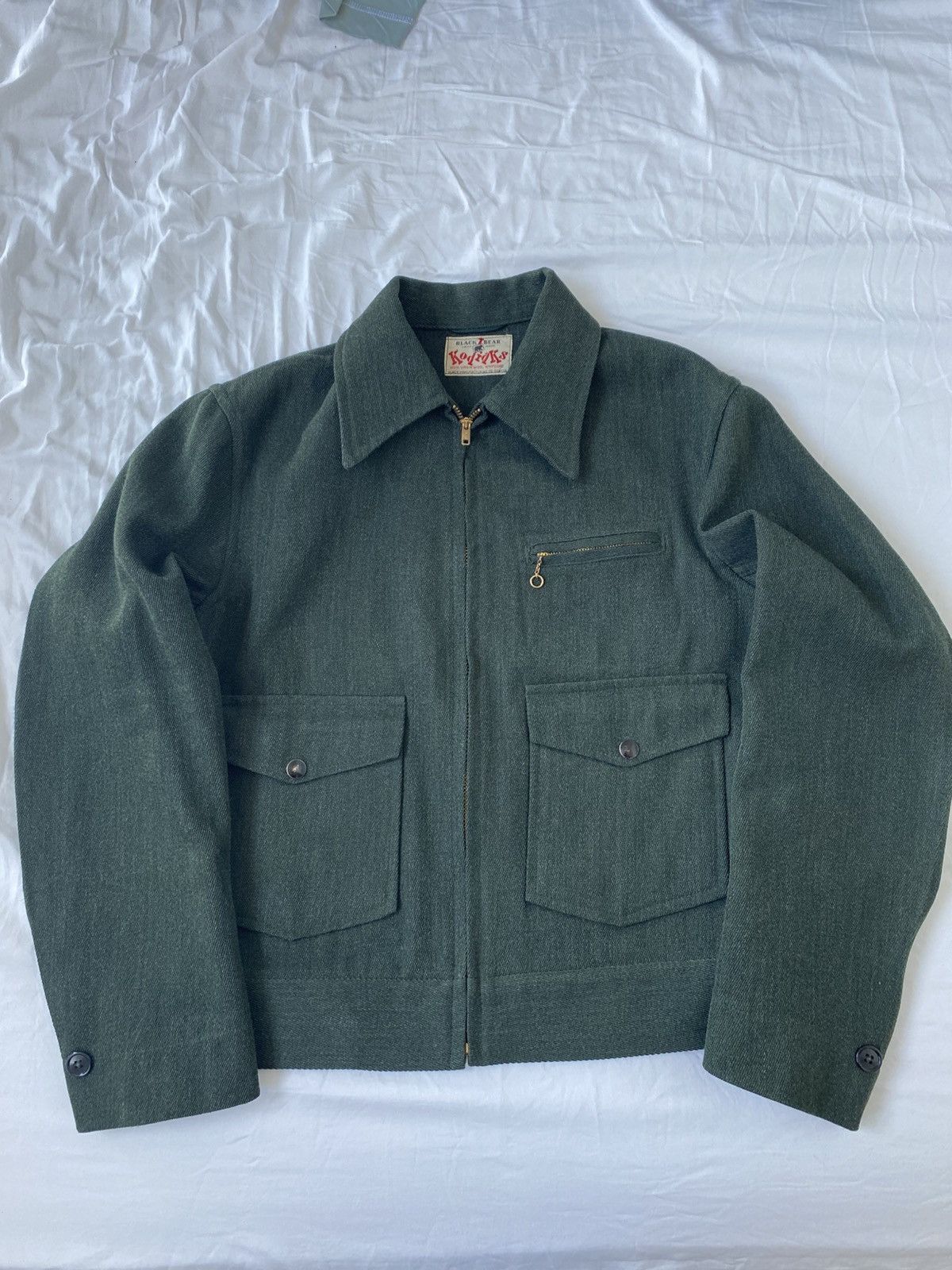 Vintage vintage Black Bear × Kodiaks whipcord wool jacket | Grailed