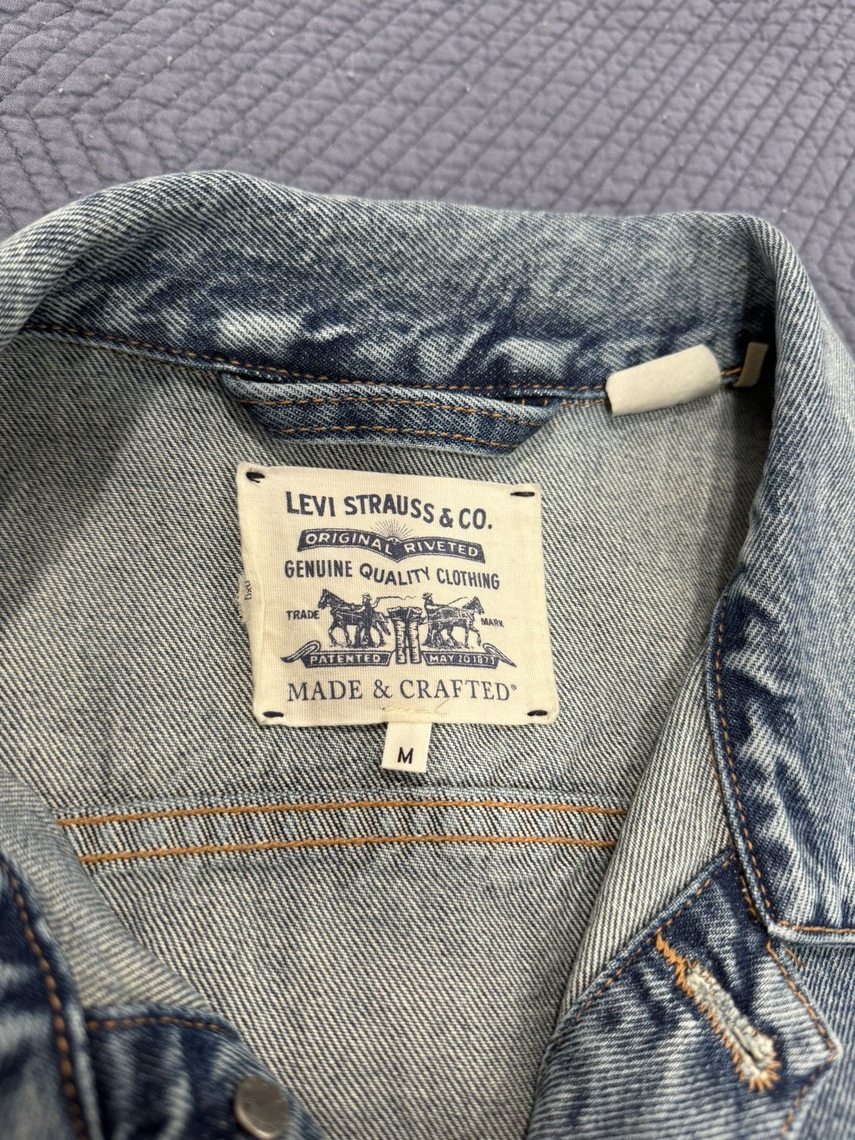 Levi's Made & Crafted Levi’s Made and Crafted Type 2 Denim Jacket Blue Size US M / EU 48-50 / 2 - 3 Thumbnail