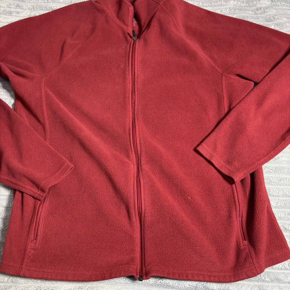 L.L. Bean LL Bean fleece Full zip Sweatshirt Men XL Red Mock Neck Size US XL / EU 56 / 4 - 12 Thumbnail