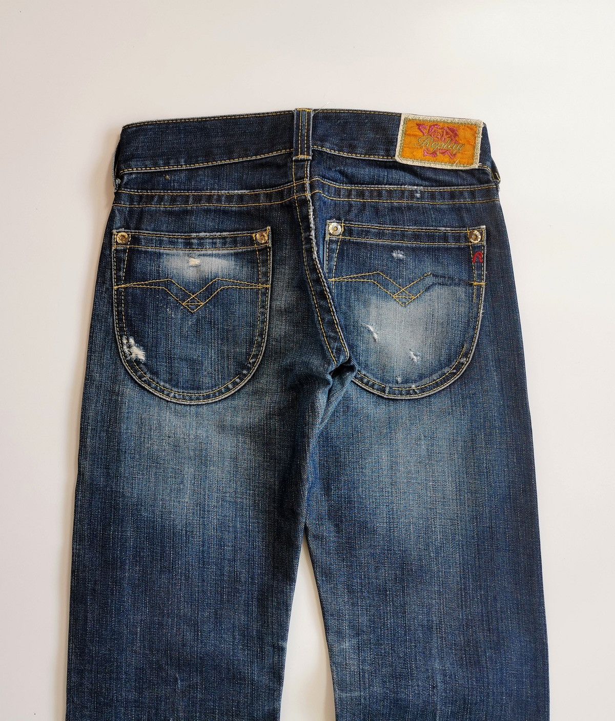 Replay Replay Italy Distressed Jeans Size 28" / US 6 / IT 42 - 7 Thumbnail