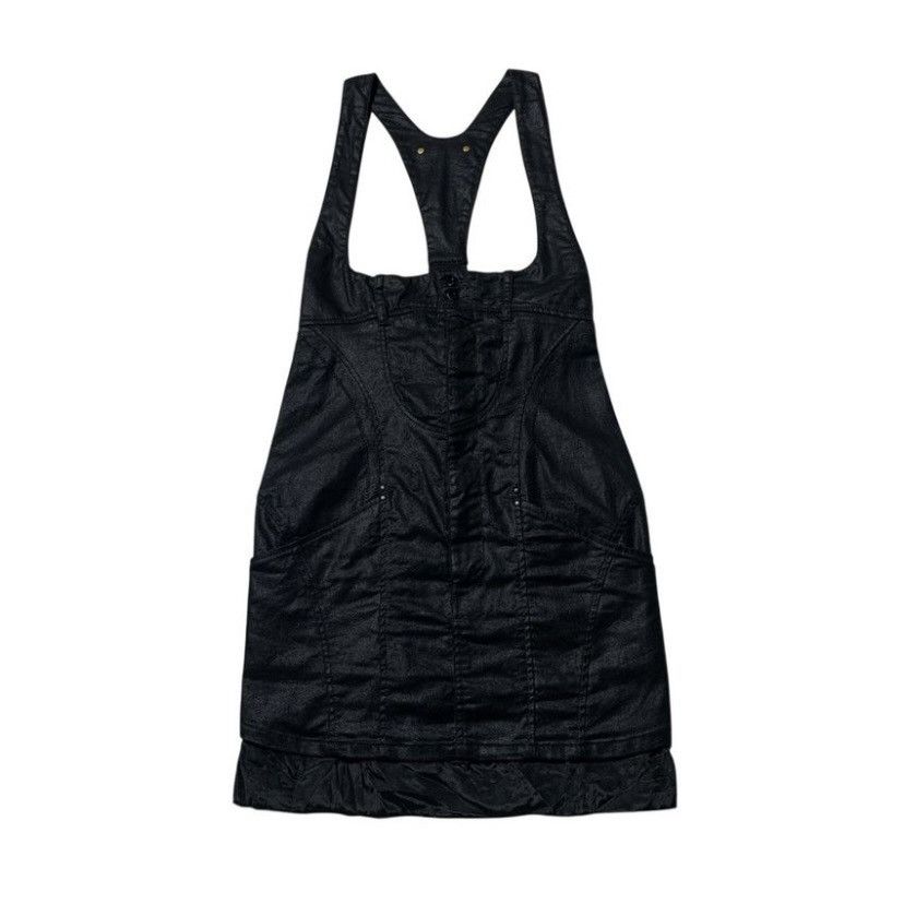 Diesel 2000s RARE DIESEL OVERALL SHORT SKIRT PUNK GOTHIC STYLE Size US 26 / EU 42 - 1 Thumbnail