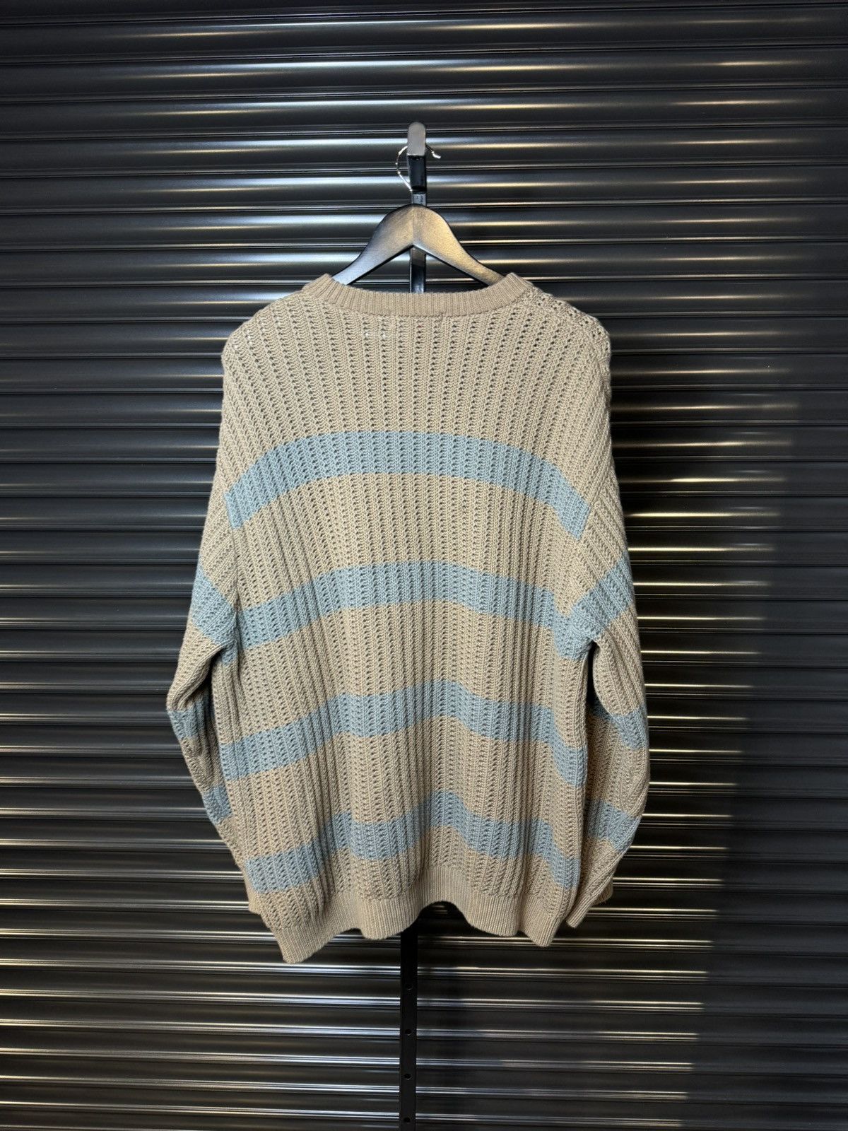 Supreme Supreme Loose Gauge Striped Knit Sweater - XL Size US XL / EU 56 / 4 - 5 Thumbnail