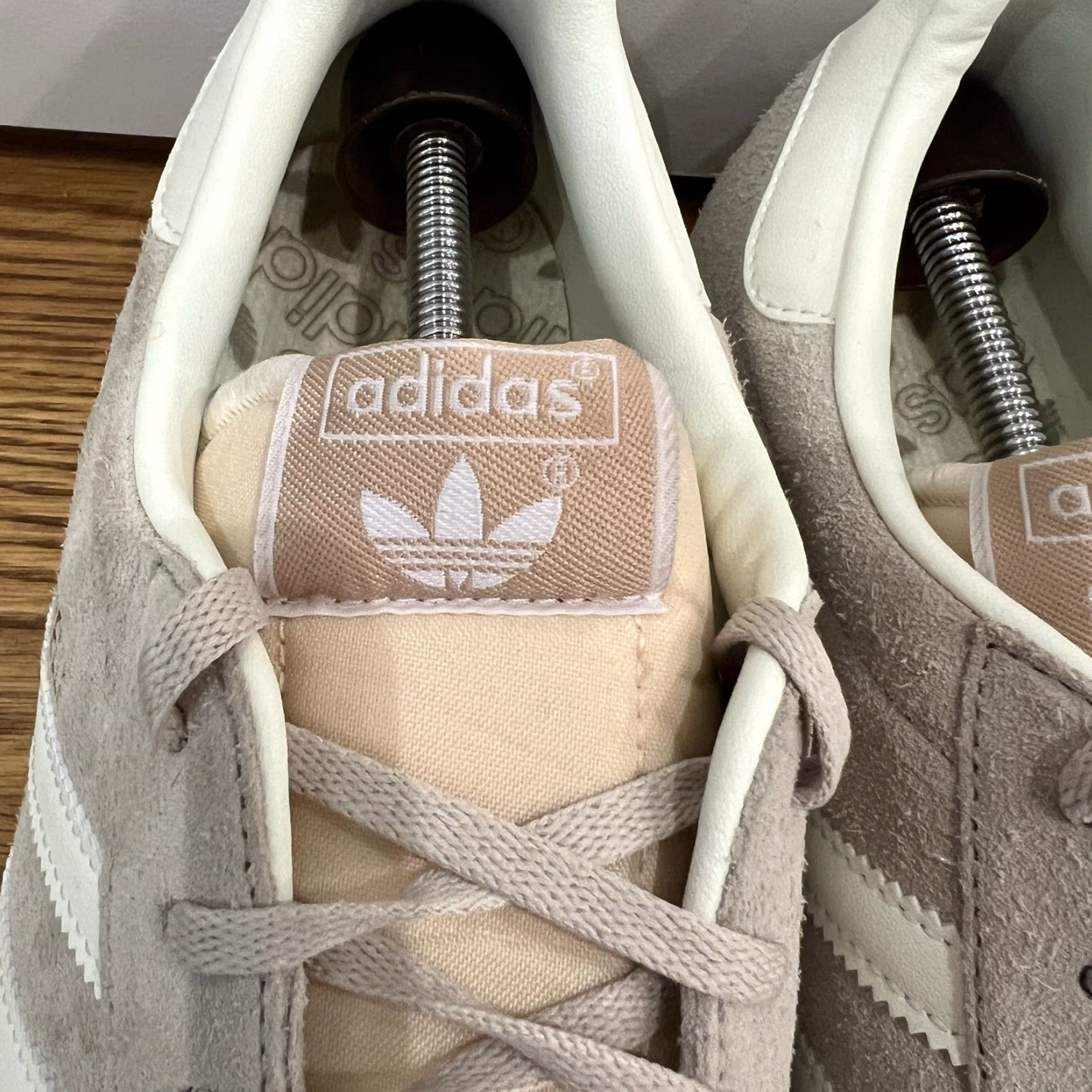 Adidas VINTAGE Adidas Gazelle Sneakers Men Size 13 Off-White Wonder Beige Casual Shoes 2023 Size US 13 / EU 46 - 3 Thumbnail