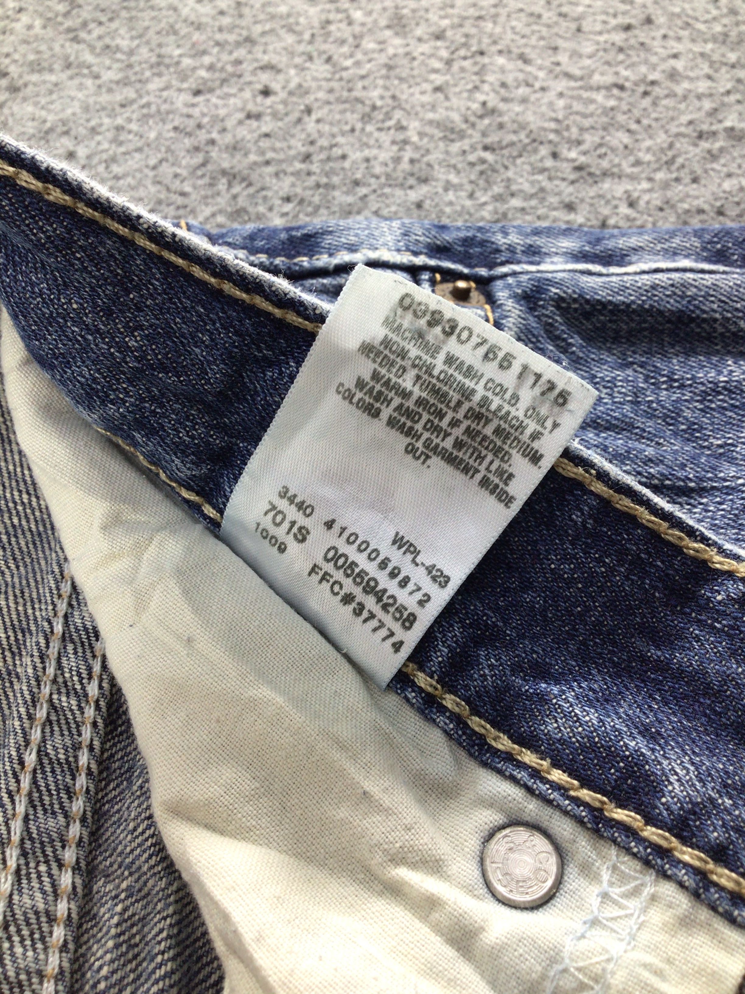 Levi's Vintage Levis 559 Jeans-J520 Size US 34 / EU 50 - 9 Thumbnail