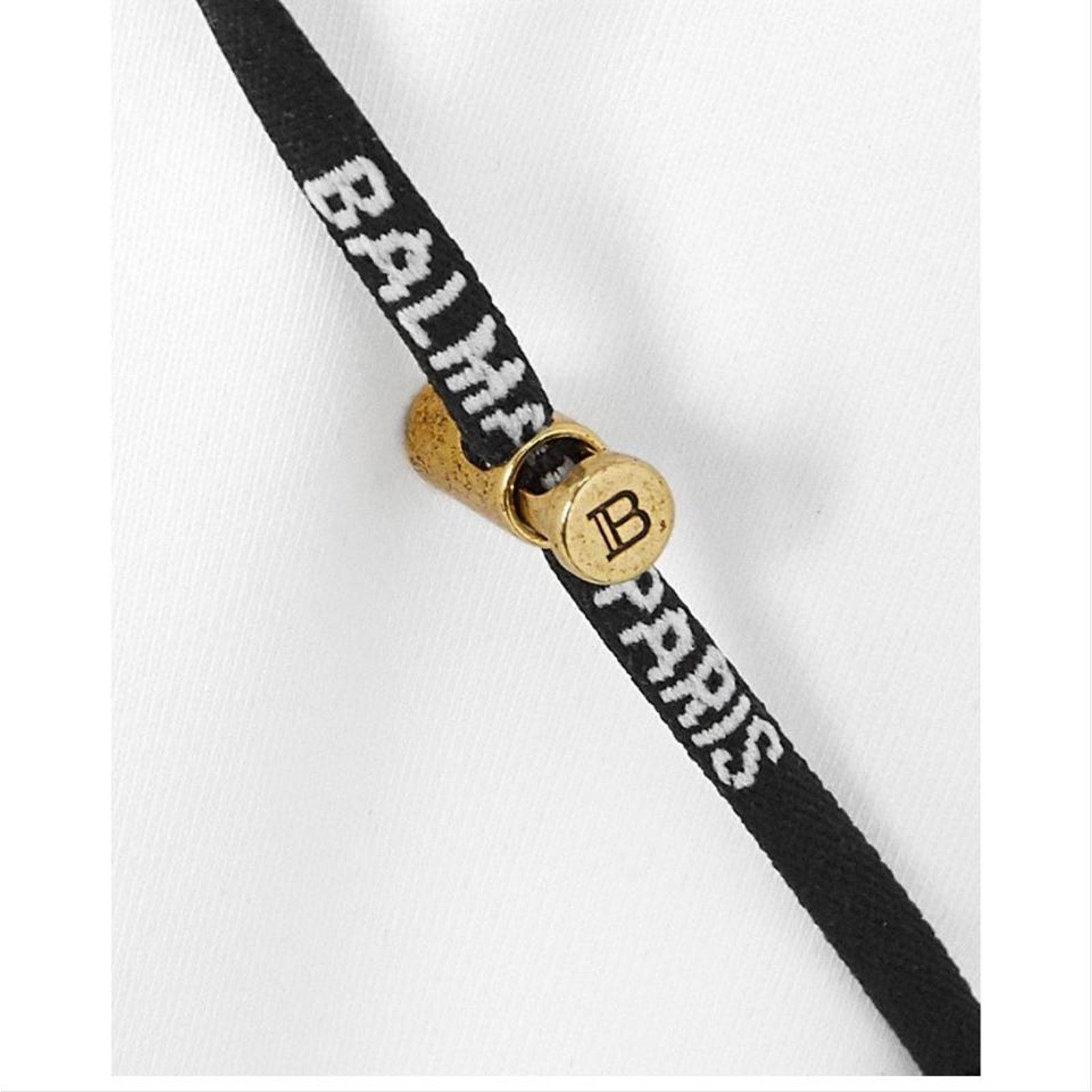Balmain logo flocked hoodie Size M / US 6-8 / IT 42-44 - 4 Thumbnail