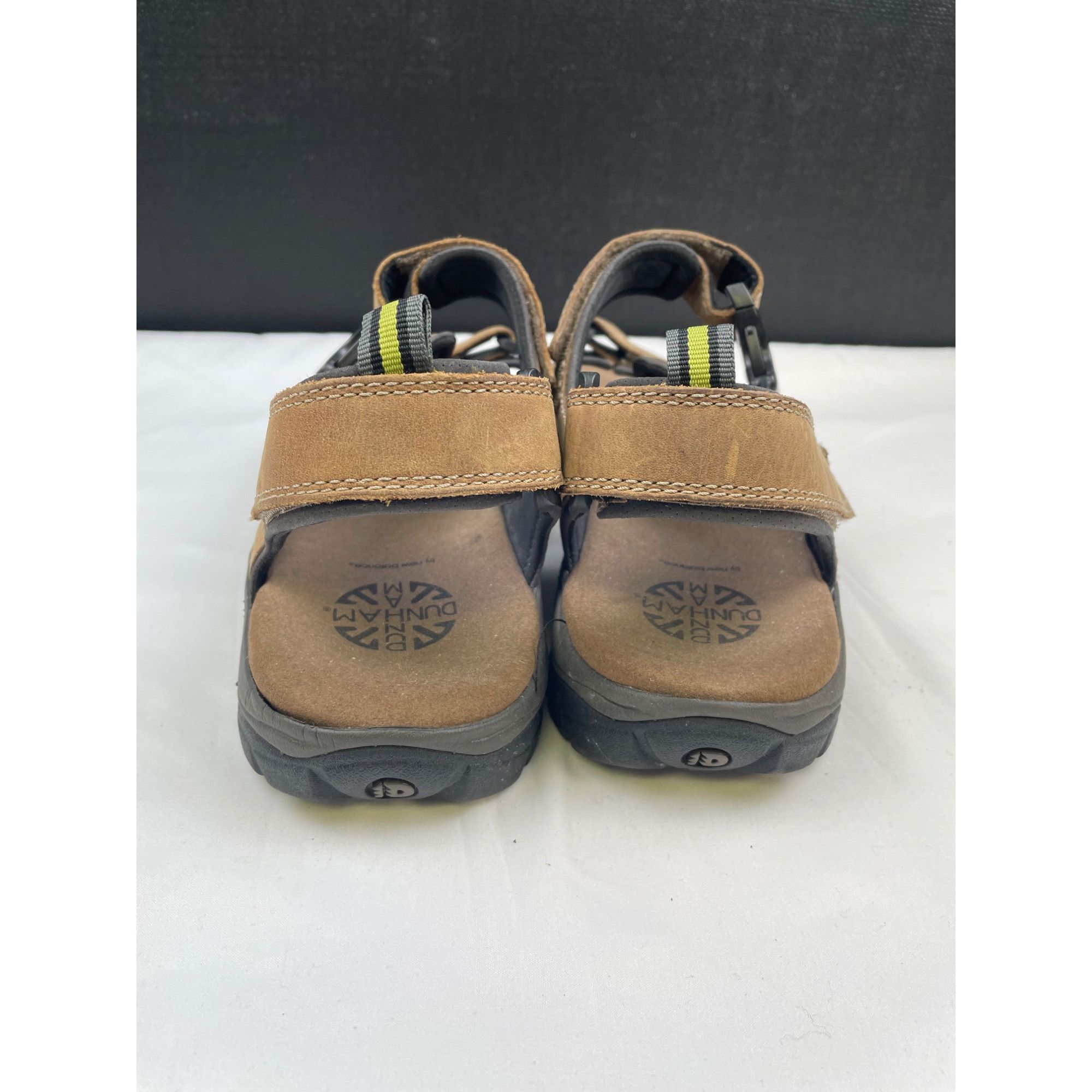 Dunham Dunham Men's Brown Leather Strap Sandals/Shoes Size 11D SKU Size US 11 / EU 44 - 4 Thumbnail