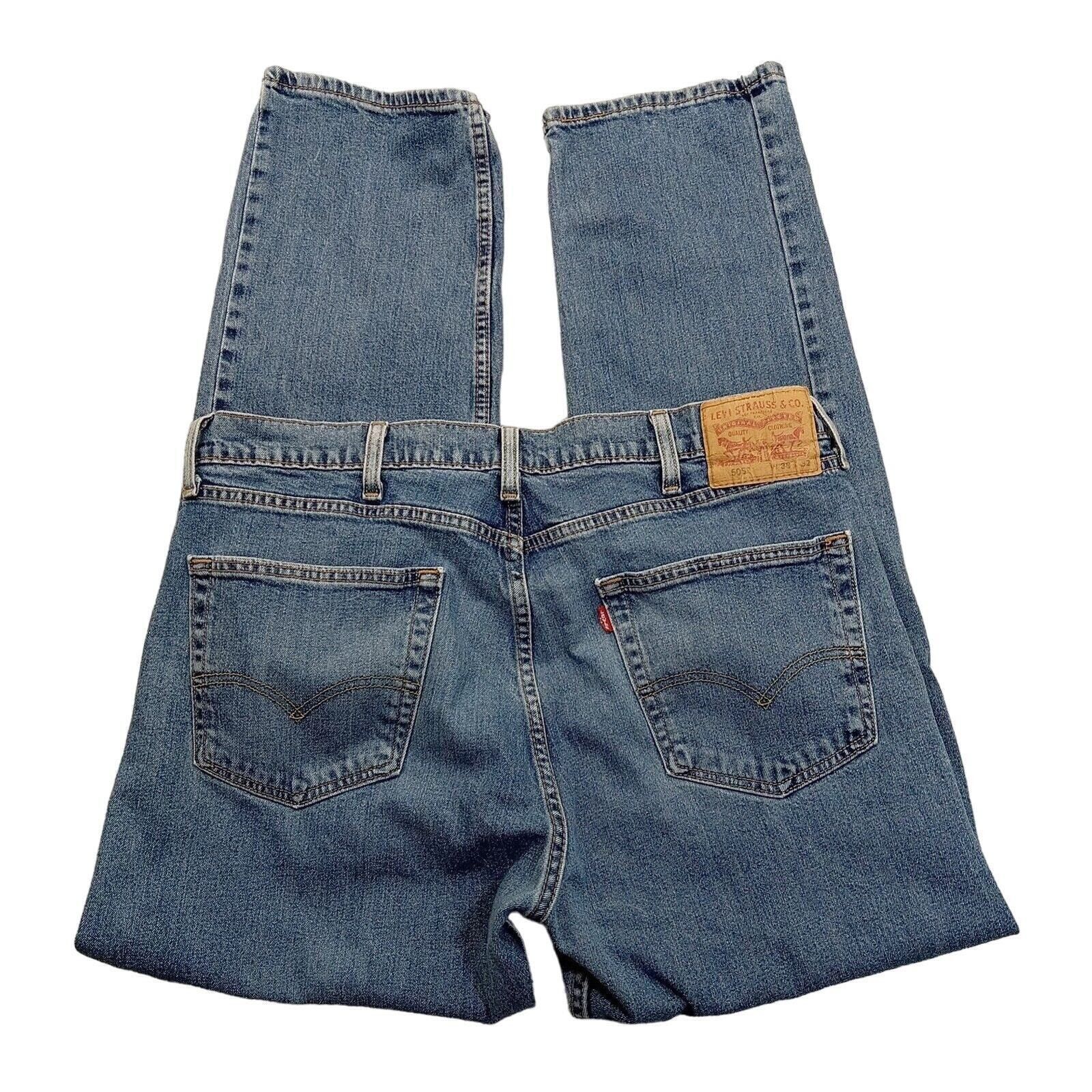 Levi's Levi's 505 Jeans 38 X 32 Western Red Tab Blue Denim Straight Size US 38 / EU 54 - 3 Thumbnail