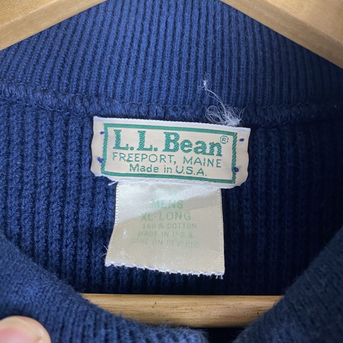 L.L. Bean × Vintage 💥 VTG LL BEAN BAGGY SUNFADED SWEATSHIRT Size US XXL / EU 58 / 5 - 9 Thumbnail