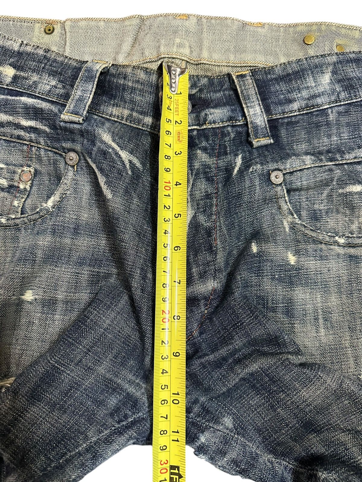 G-Star Vintage Japanese Gstar Faded Wash Distressed Baggy Jeans Size US 36 / EU 52 - 15 Thumbnail