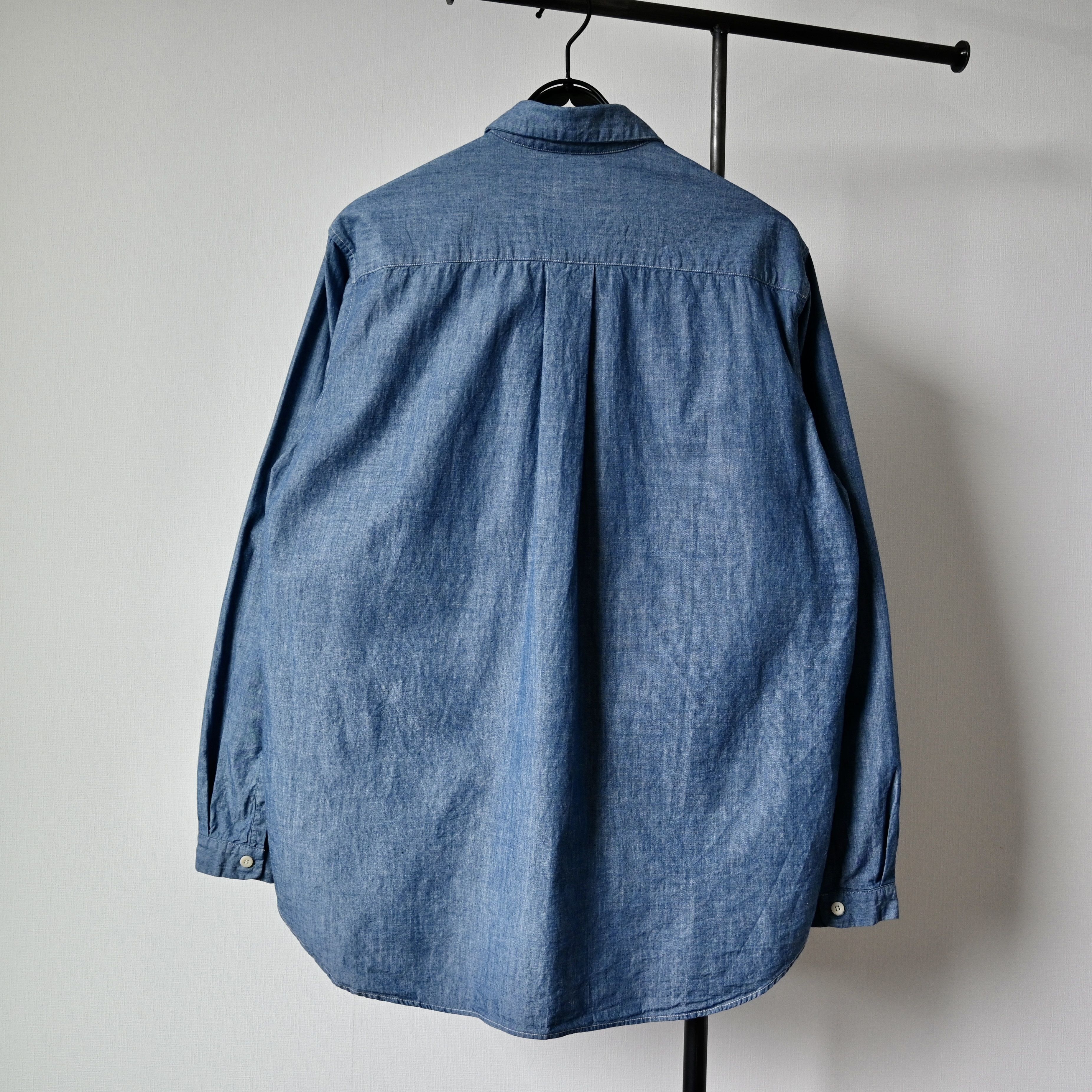 Spellbound SPELLBOUND cotton chambray work shirt, made in Japan Size US M / EU 48-50 / 2 - 2 Thumbnail