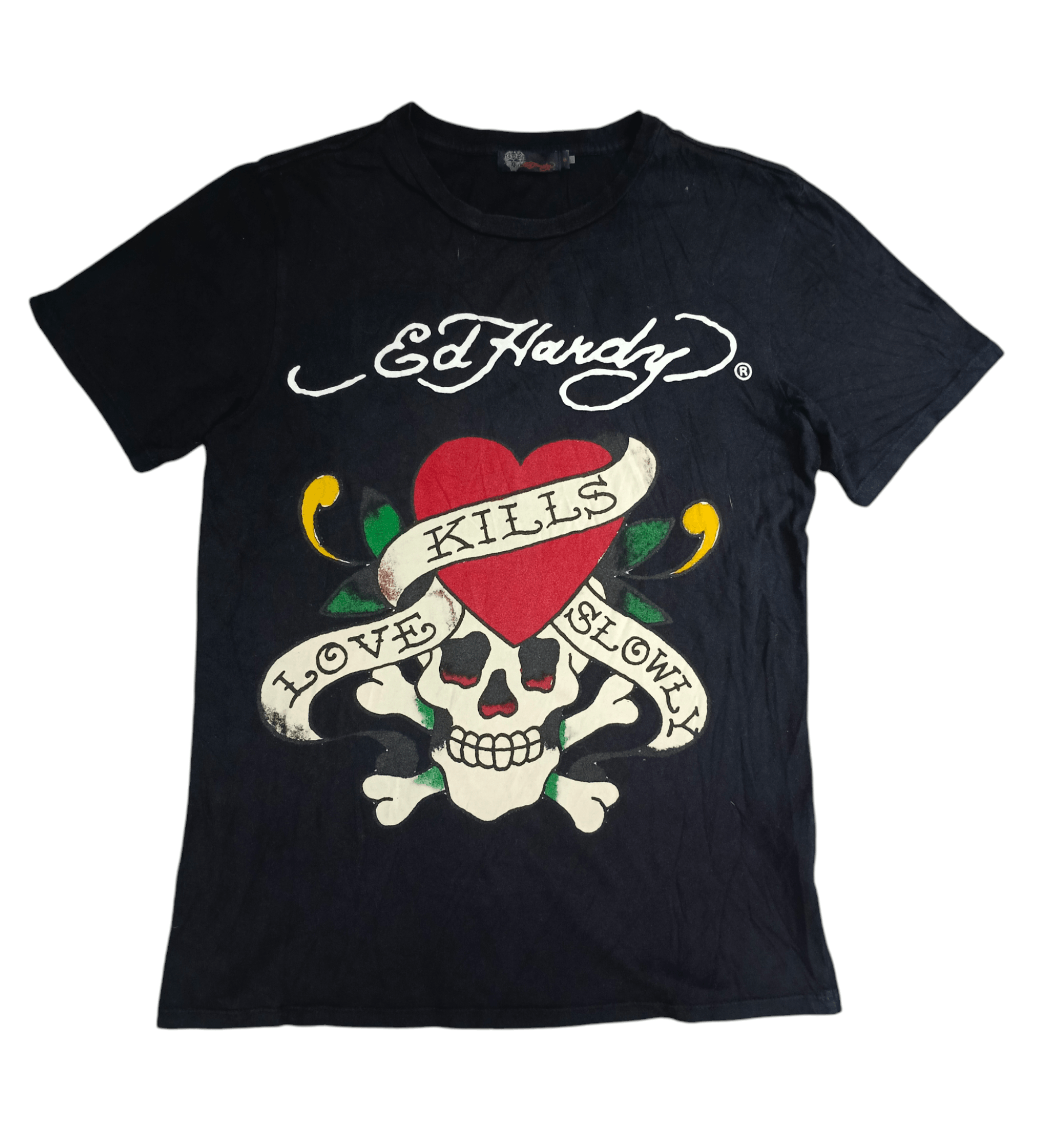 Christian Audigier × Ed Hardy OG🔥ED HARDY KILLS LOVE SLOWLY Size US S / EU 44-46 / 1 - 1 Thumbnail