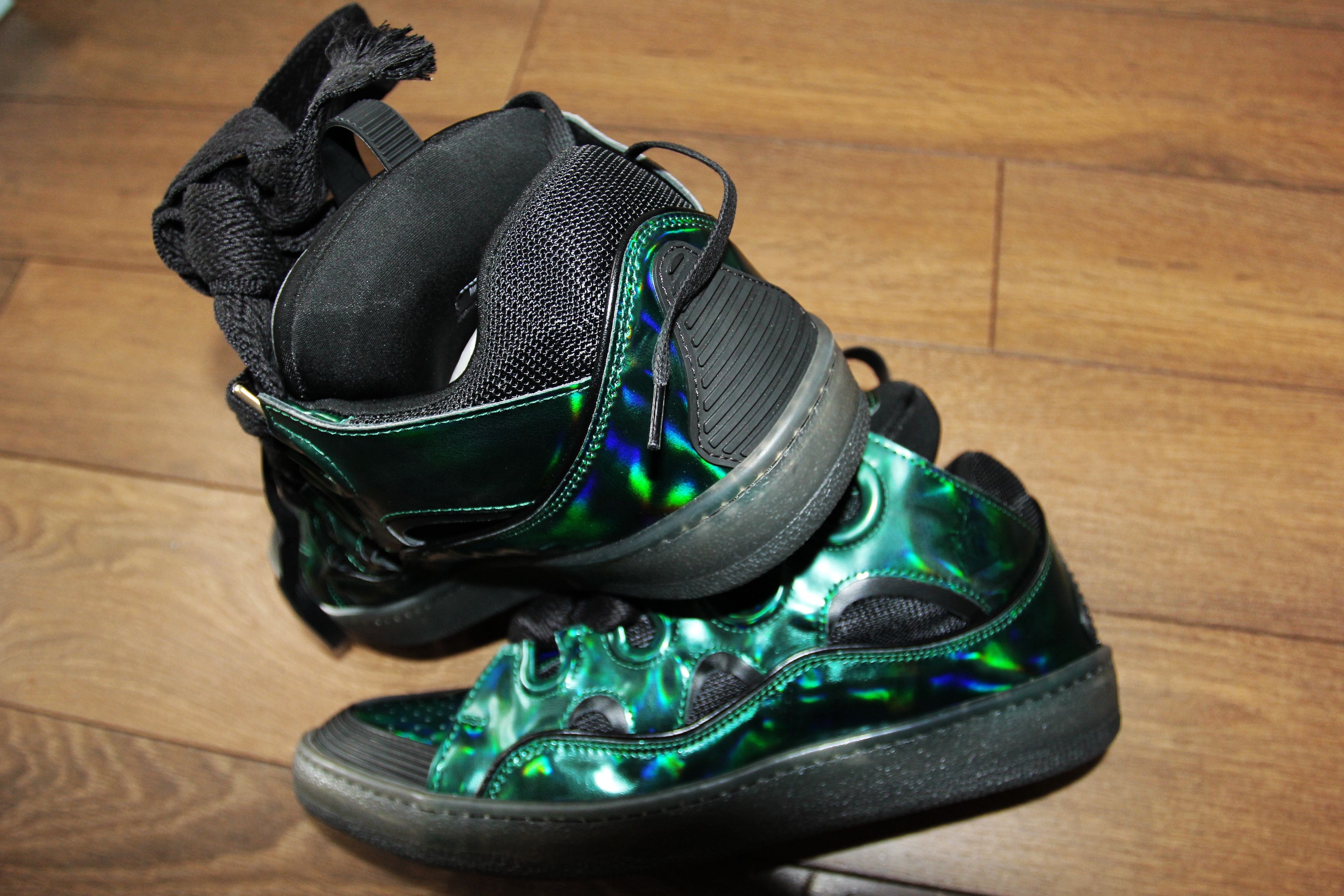 Lanvin BNWT SS23 LANVIN CURB SNEAKERS GREEN 42 Size US 9 / EU 42 - 4 Thumbnail