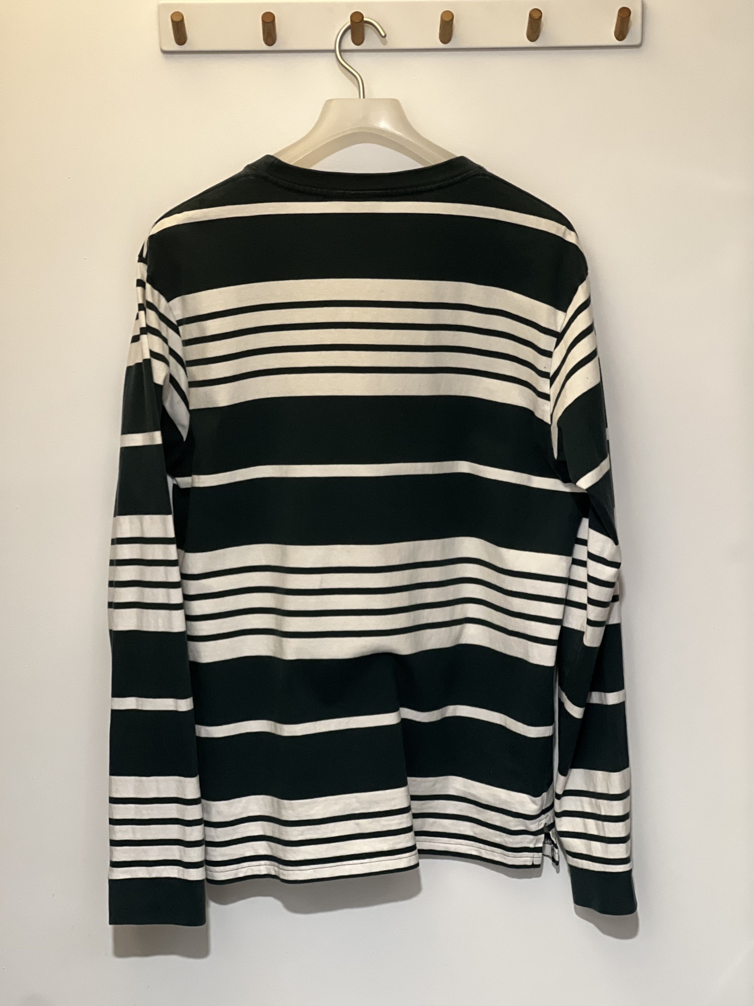 Adsum Adsum FW19 Long Sleeve Custom Stripe Shirt (L) Dusty Green Size US L / EU 52-54 / 3 - 4 Thumbnail