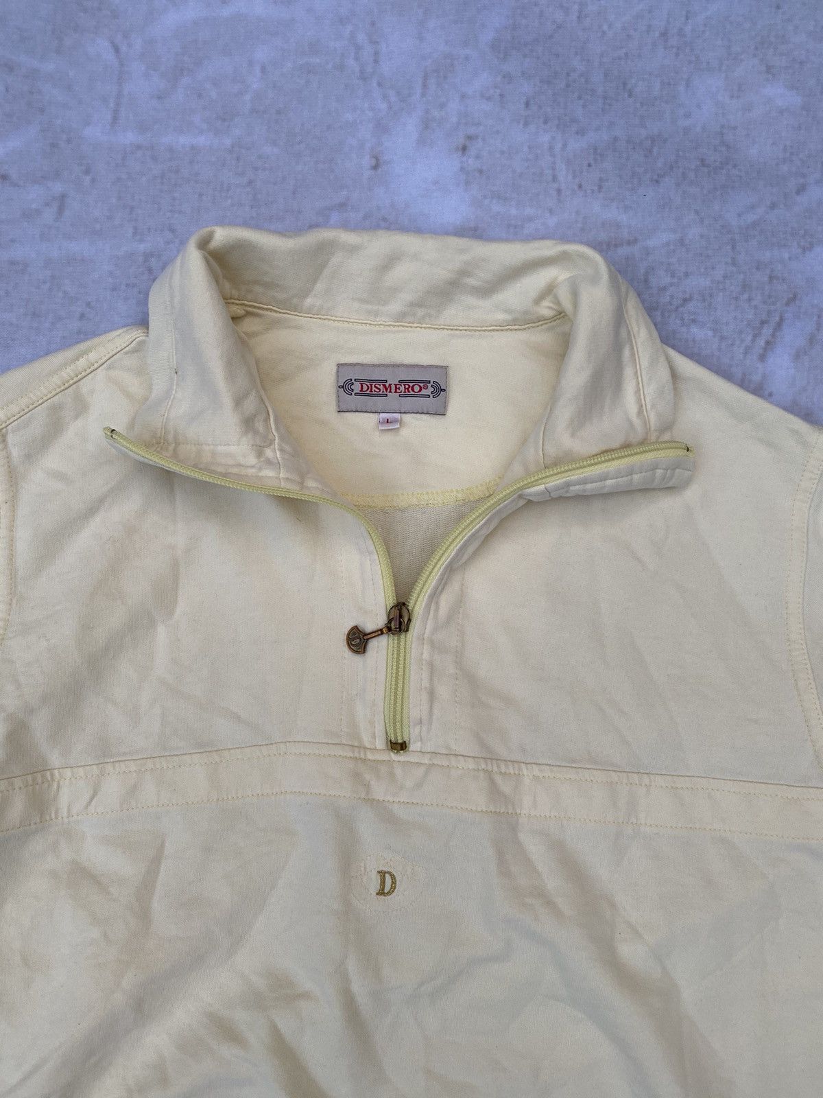 Other × Vintage Vintage Dismero 1/3 zip luxury Sweatshirt Size L / US 10 / IT 46 - 3 Thumbnail