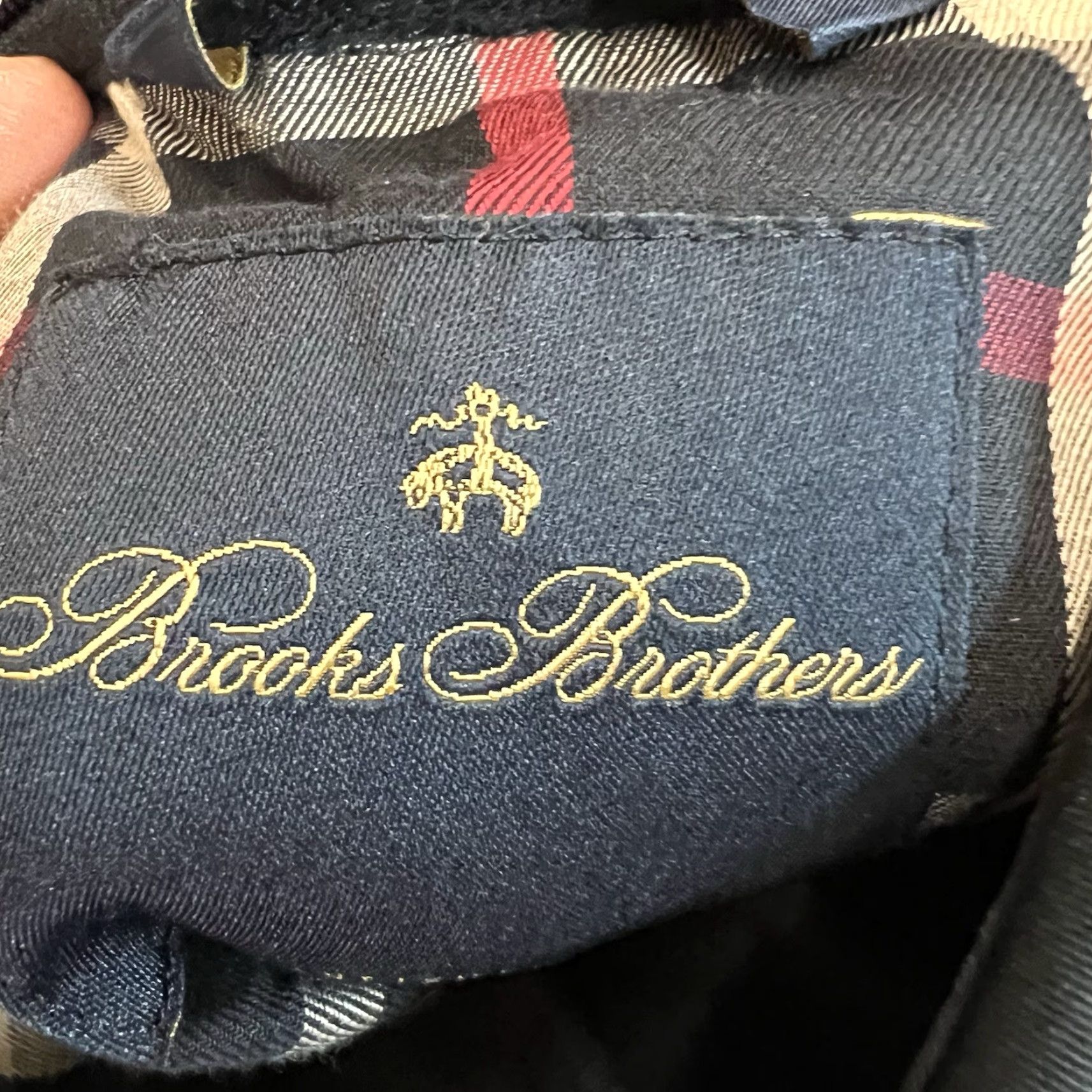 Brooks Brothers VINTAGE Brooks Brothers Men's Overcoat Coat 48 Regular Wool Lined Solid Blue Classic 90s Size US M / EU 48-50 / 2 - 5 Thumbnail