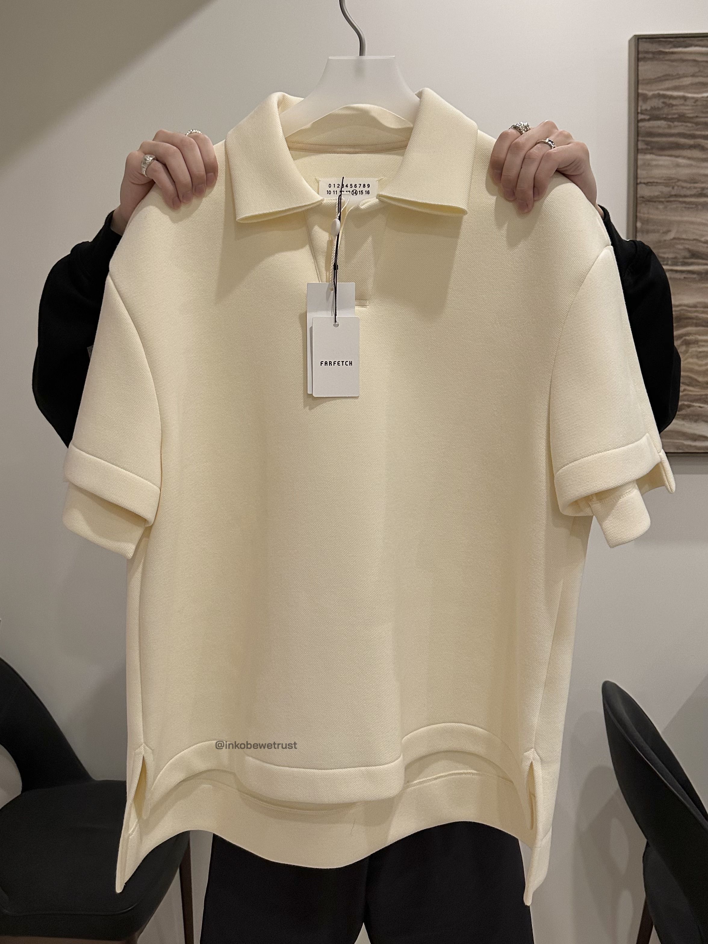 Maison Margiela Oversized Polo Shirt Size US S / EU 44-46 / 1 - 2 Thumbnail