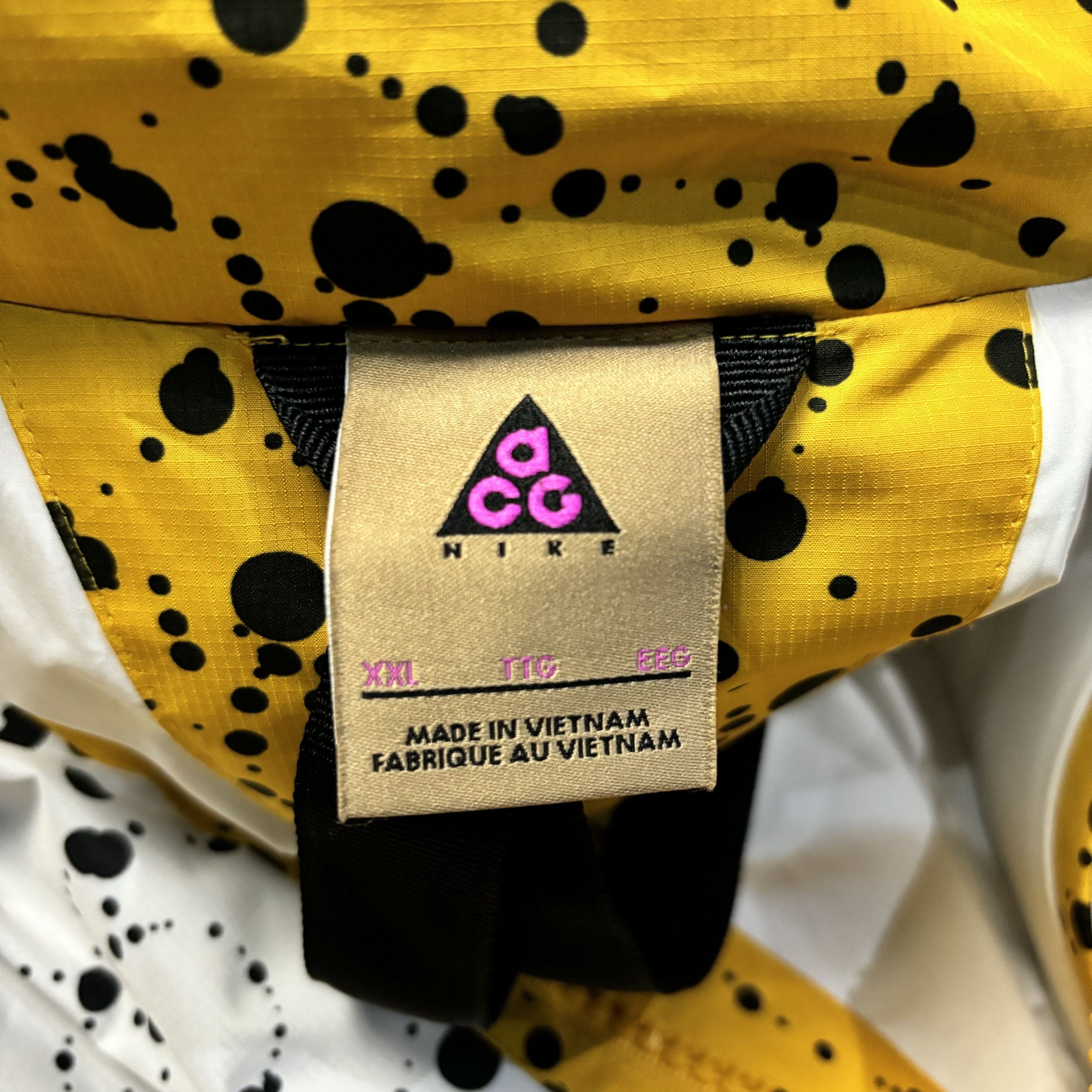Nike ACG Nike Lab ACG White and Yellow Errolson Hugh Insulated Jacket Size US XXL / EU 58 / 5 - 9 Thumbnail