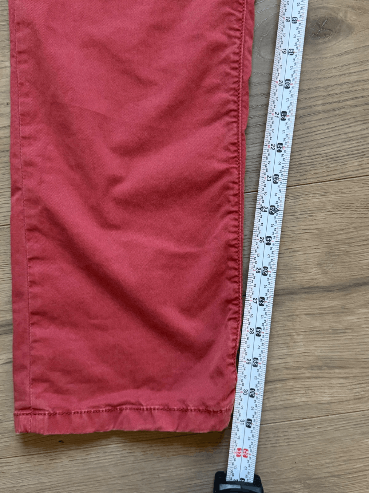 Corneliani Corneliani ID Pants Mens 30x32 Red Chino Flat Front Preppy Size US 30 / EU 46 - 7 Thumbnail
