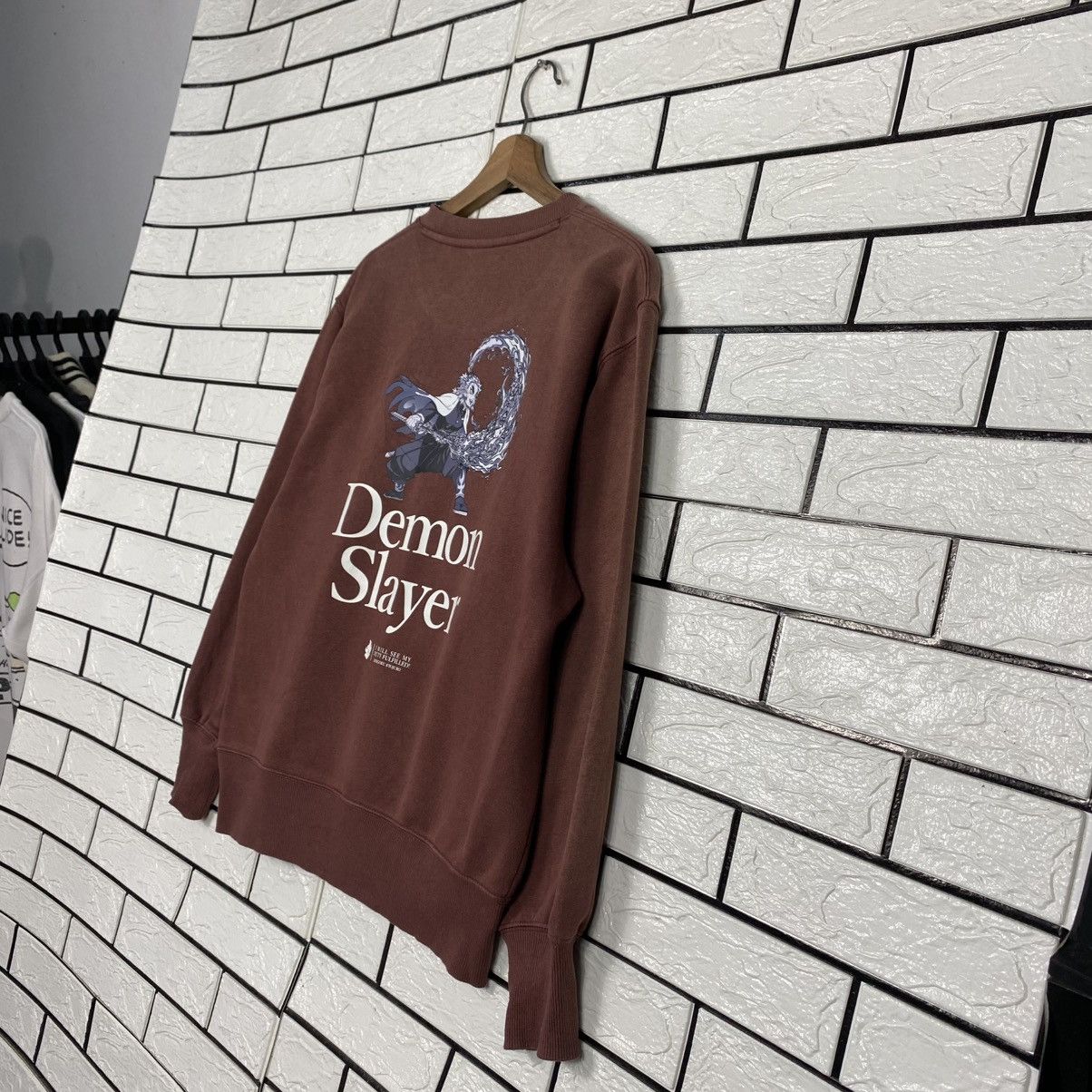 Japanese Brand Vintage Sweatshirt Demon Slayer Full Print Size US S / EU 44-46 / 1 - 11 Thumbnail