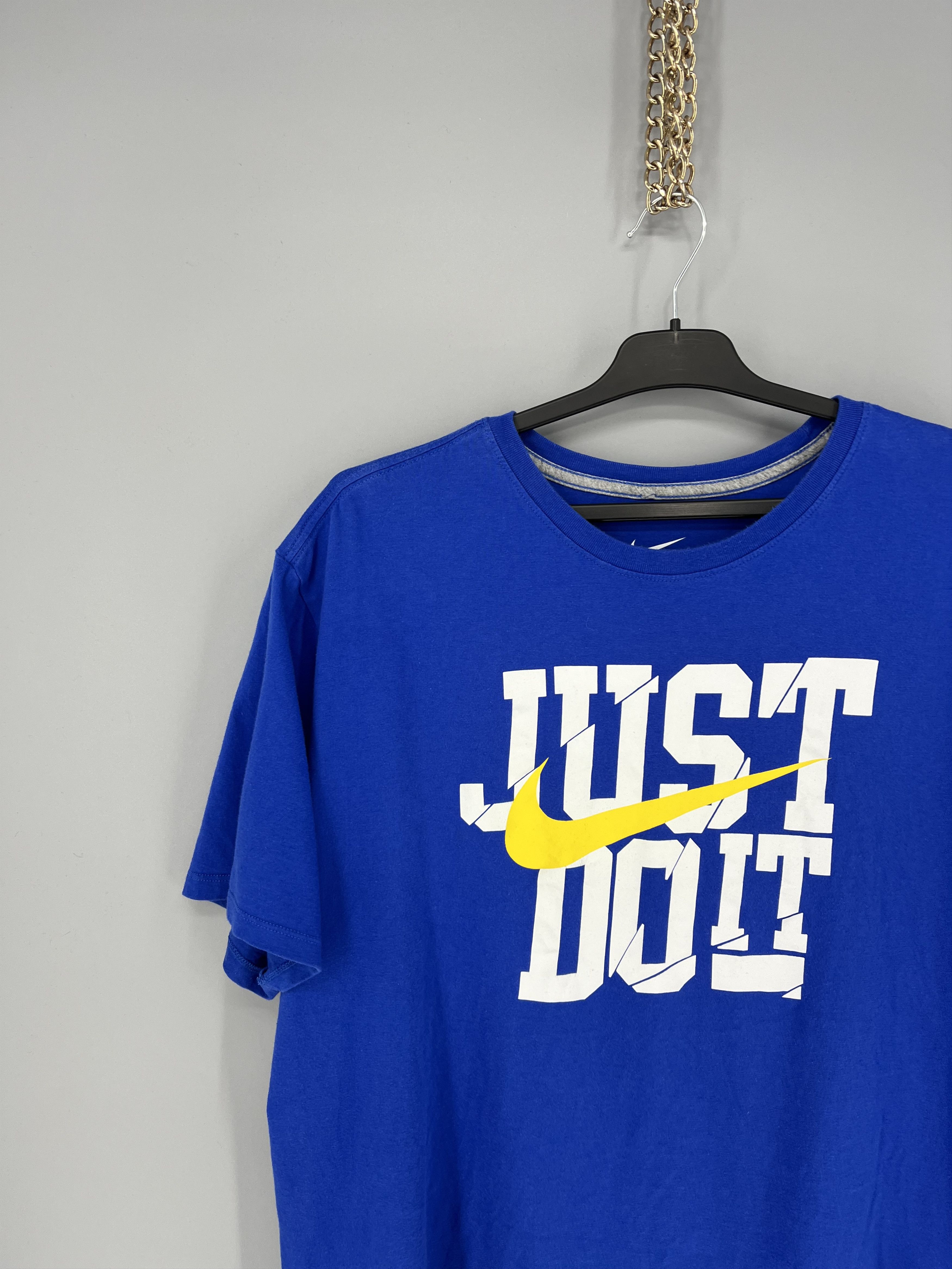 Nike × Vintage Vintage 90s NIKE JUST DO IT SWOOSH Tee Streetwear Y2K Style Size US XXL / EU 58 / 5 - 4 Thumbnail