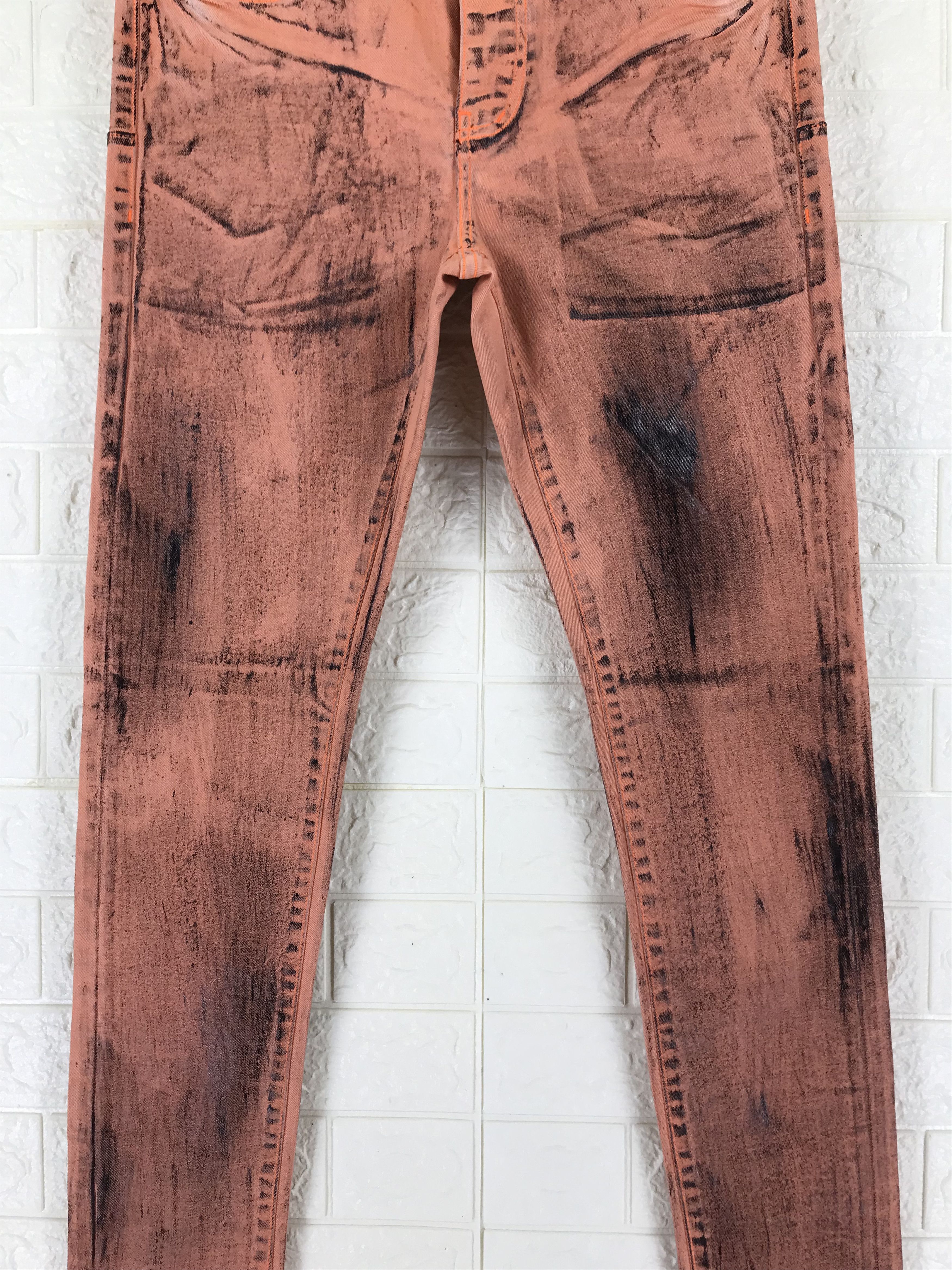 Purple Brand Purple Brand Waxed Jeans Size US 31 - 3 Thumbnail