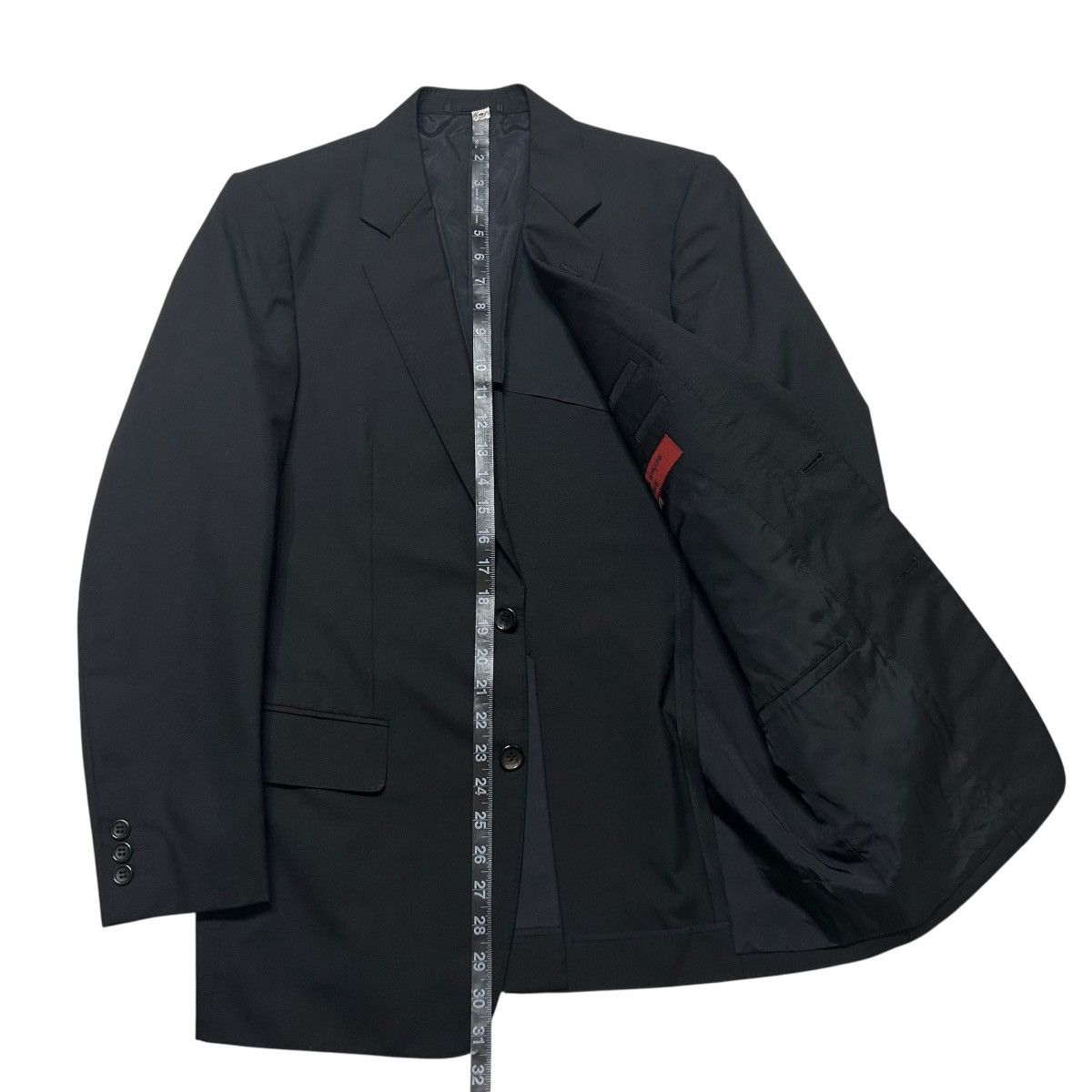 Comme des Garcons 386 06AW 00s comme des garcons homme deux suit men black Size 38R - 13 Thumbnail