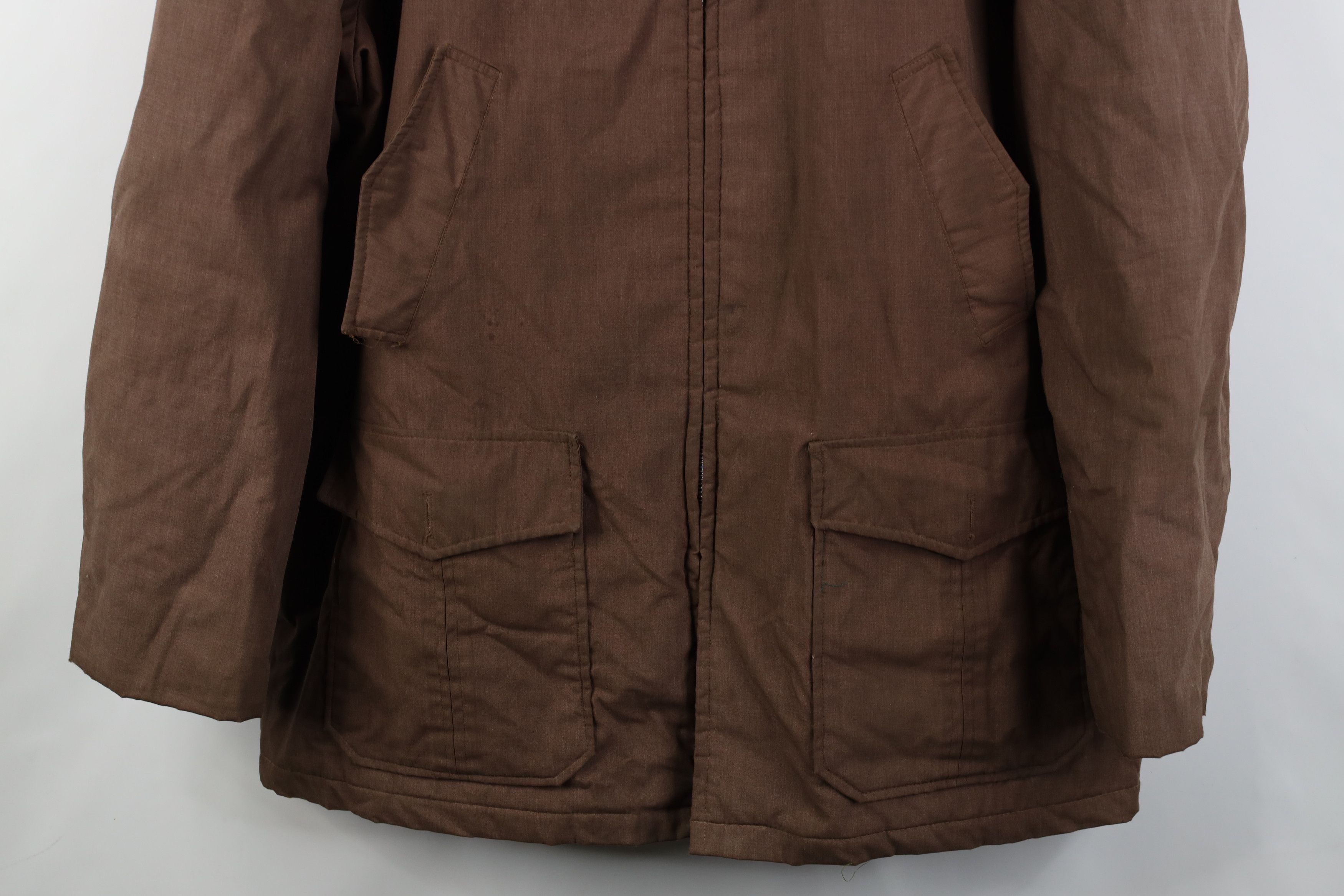 Vintage Vintage 50s 60s Streetwear Lined All Weather Coat Jacket USA Size US XXL / EU 58 / 5 - 3 Thumbnail