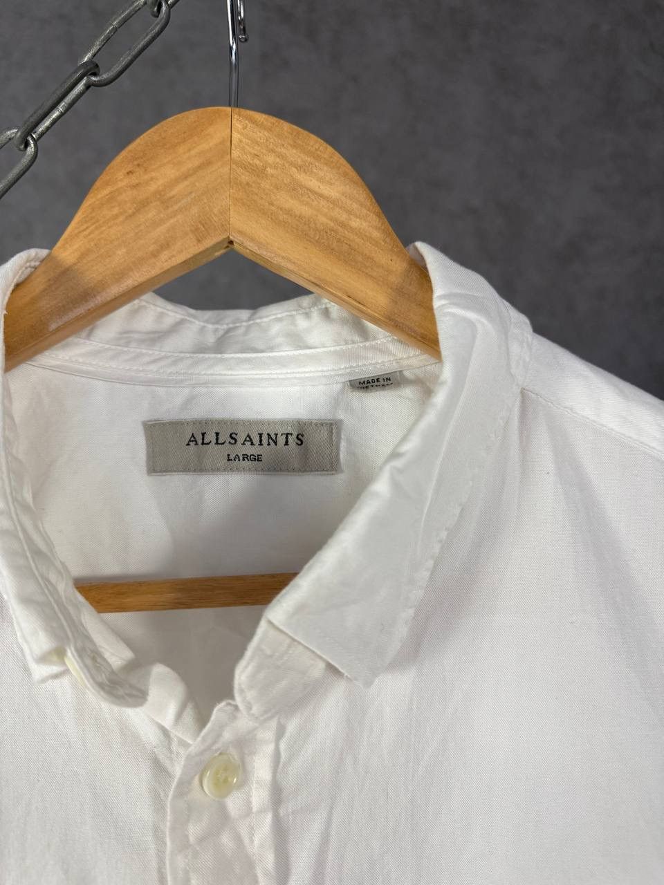 Allsaints Allsaints designer logo shirt Size US L / EU 52-54 / 3 - 4 Thumbnail