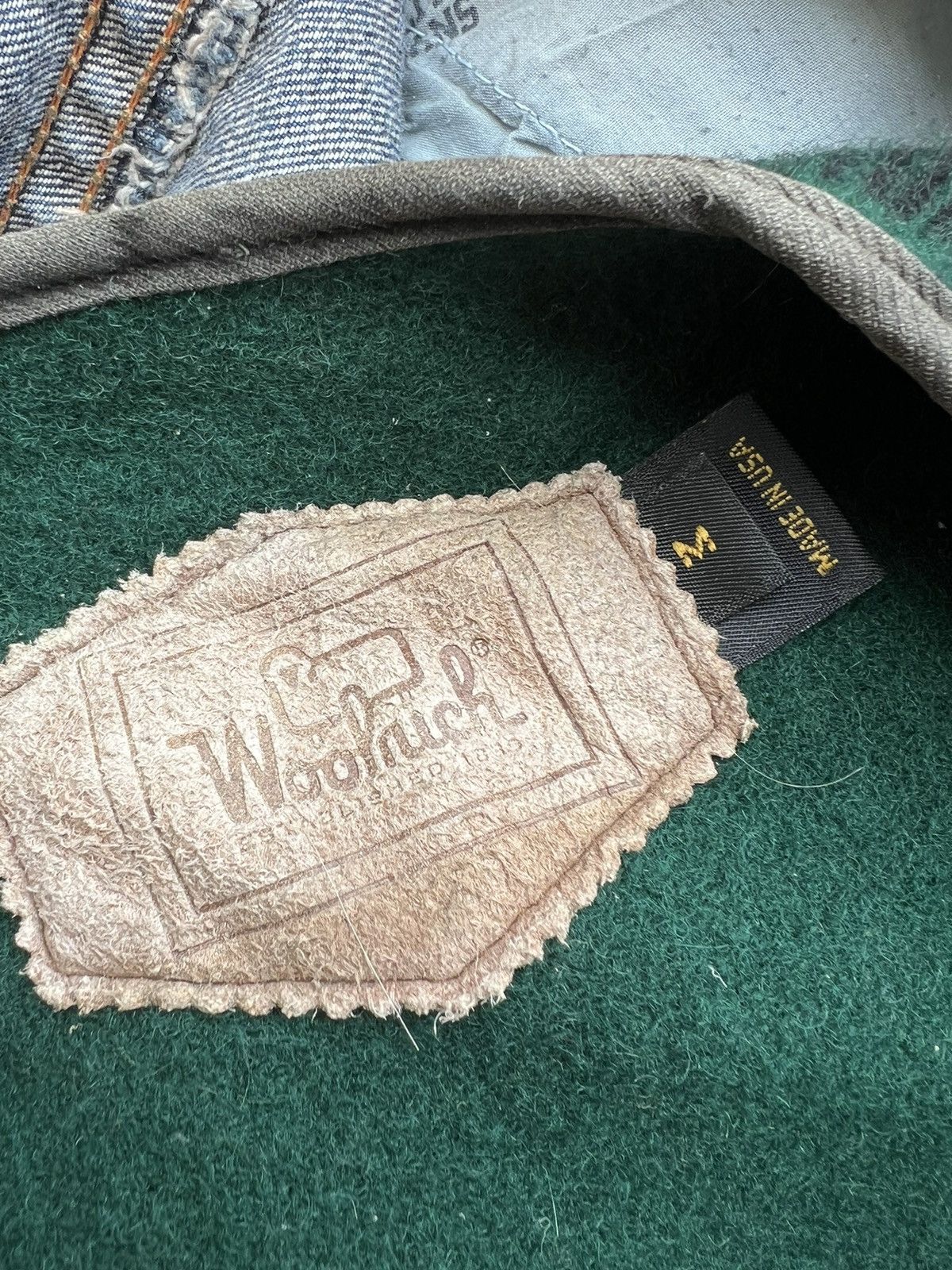 Vintage Vintage 80s Woolrich Wool Plaid Four Pocket Vest Size US M / EU 48-50 / 2 - 19 Thumbnail