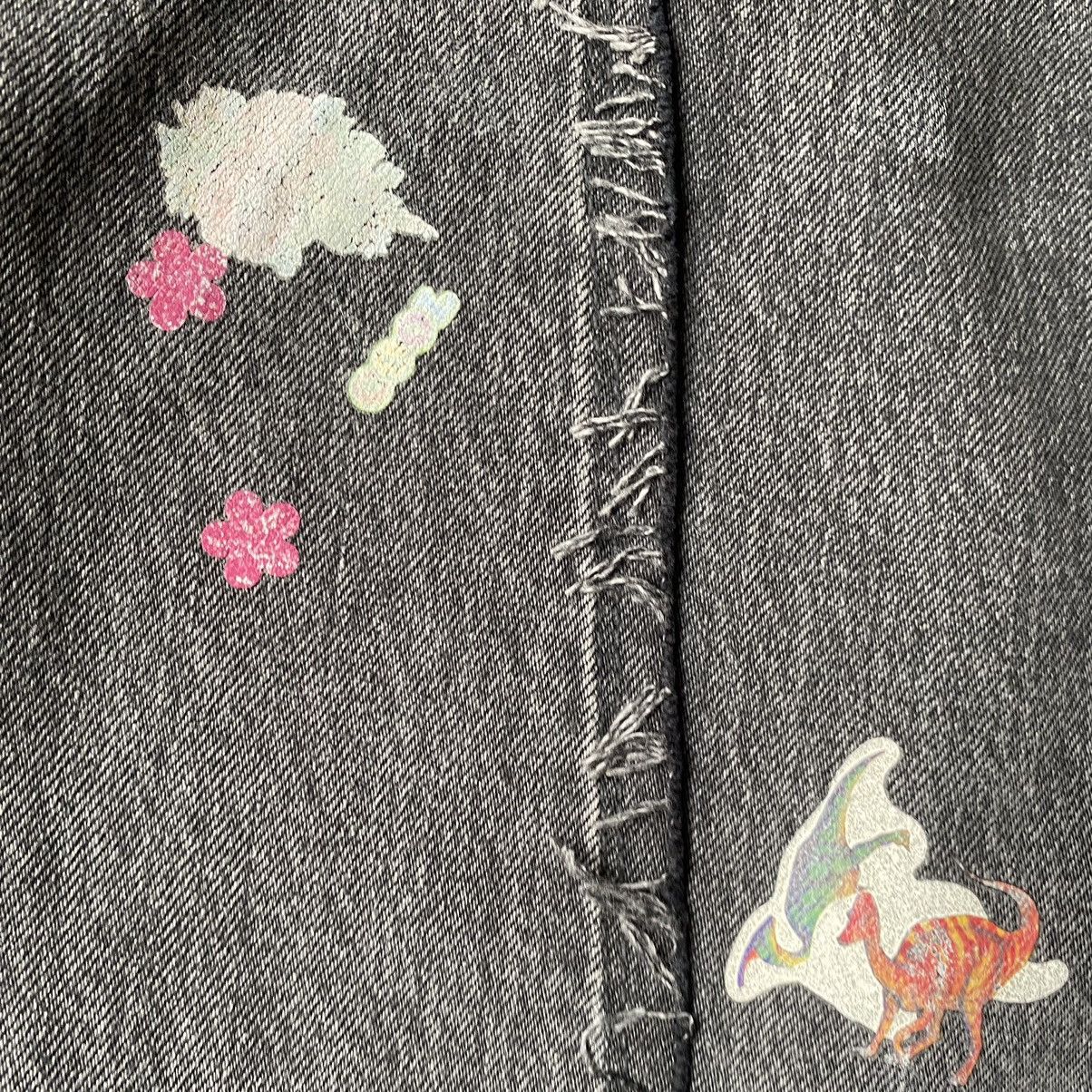 Levi's × Vetements Deconstructed Sticker Jeans Size 27" / US 4 / IT 40 - 9 Thumbnail