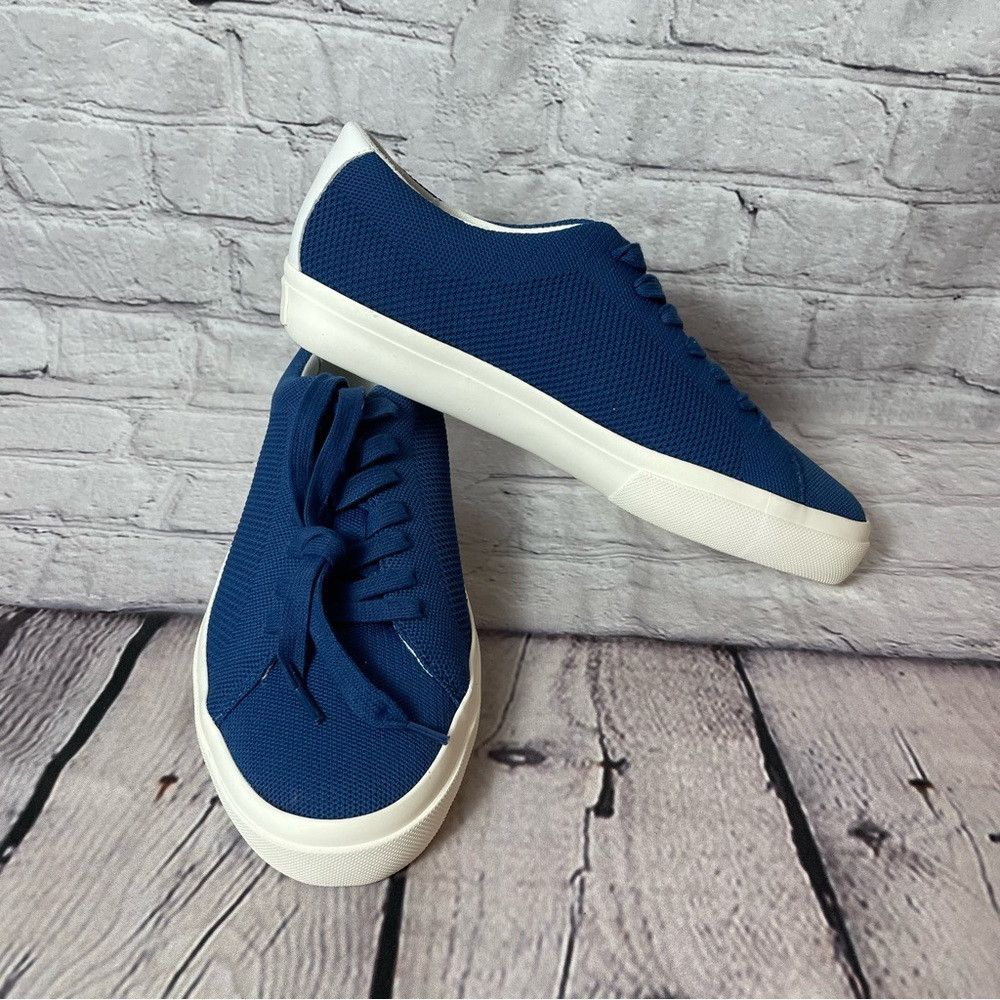 Vince New Vince Farrell Low-Top Blue White Sneakers Size 41 US 8 Size US 8 / EU 41 - 2 Thumbnail