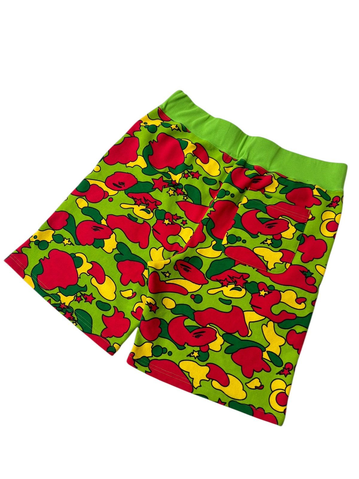 Bape BAPESTA Multi Color Camo Sweat Shorts Size US 36 / EU 52 - 4 Thumbnail