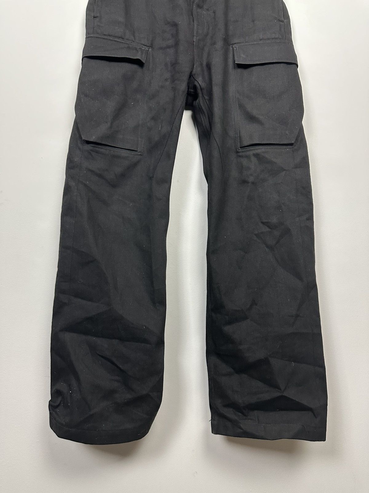 Rick Owens DRKSHDW Made in Japan 16oz Cargo Geth Denim Size US 34 / EU 50 - 3 Thumbnail
