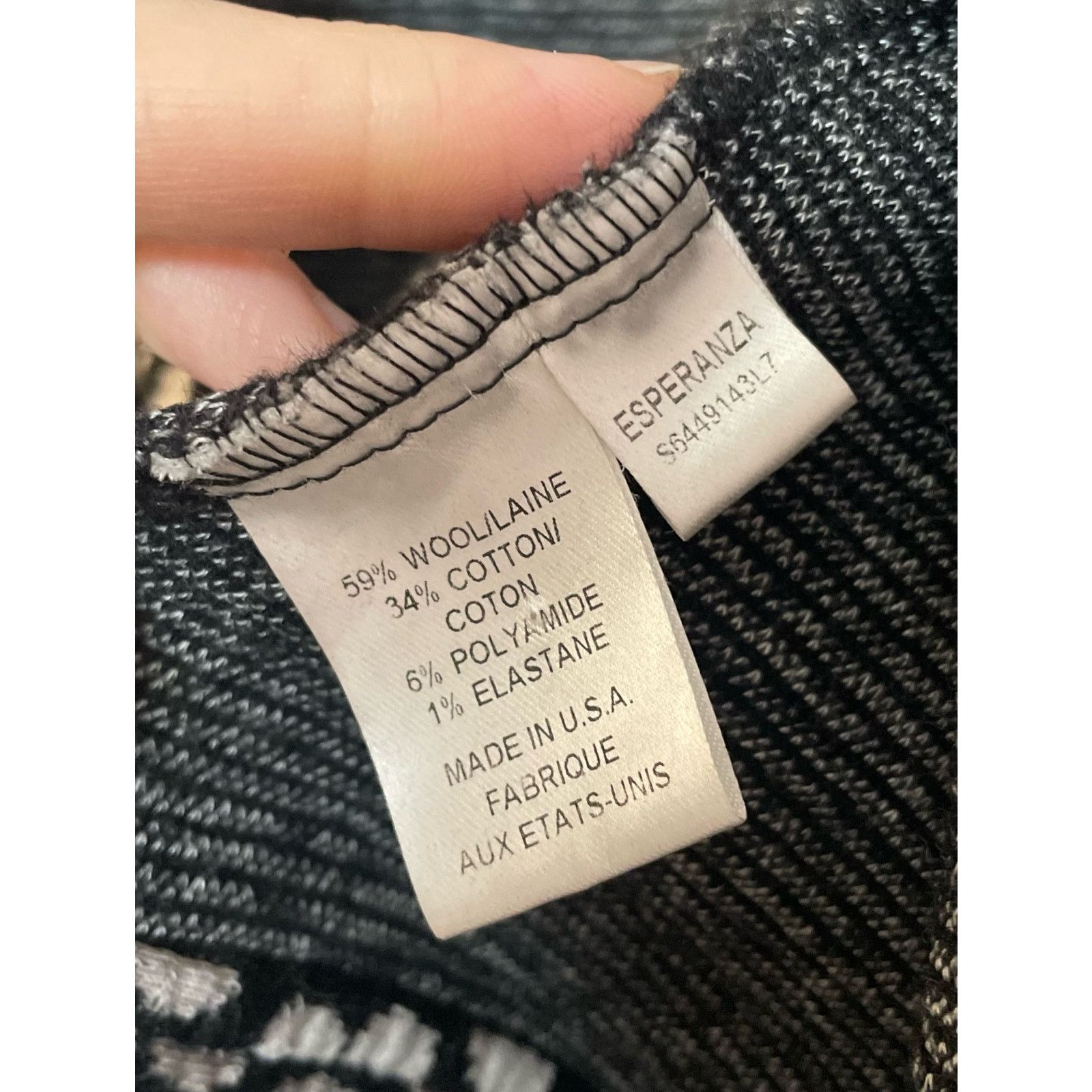Diane von Furstenberg Diane Von Furstenberg Women Esperanza Knit Blazer Jacket Size XS / US 0-2 / IT 36-38 - 8 Thumbnail