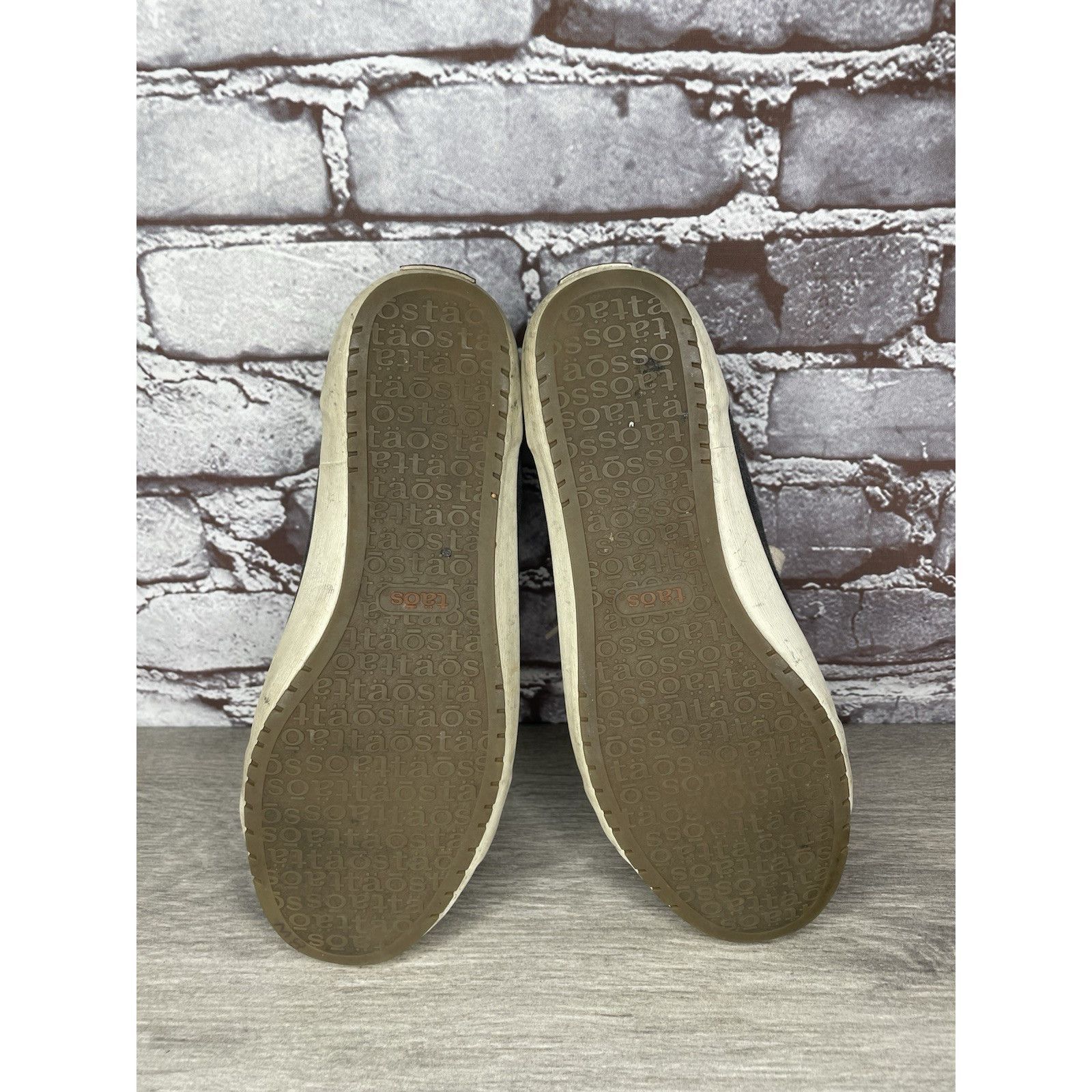 Other Taos Moc Star Gray Canvas Denim Lace Up Low Sneakers Shoes W Size US 7.5 / IT 37.5 - 17 Thumbnail