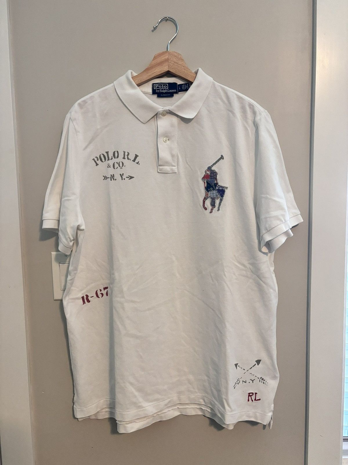 Ralph Lauren Polo Patchwork Polo