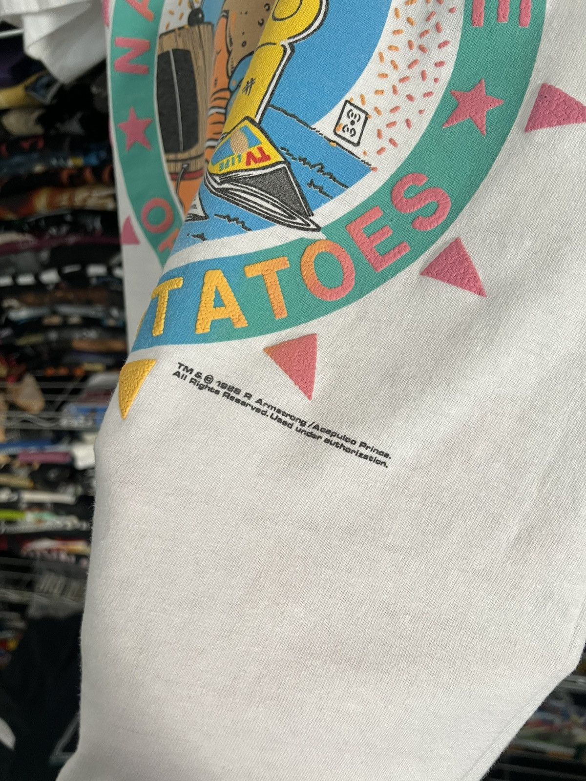 Arts & Science 1988 National Alliance of Couch Potatoes 80s Single Stitch Size US M / EU 48-50 / 2 - 3 Thumbnail