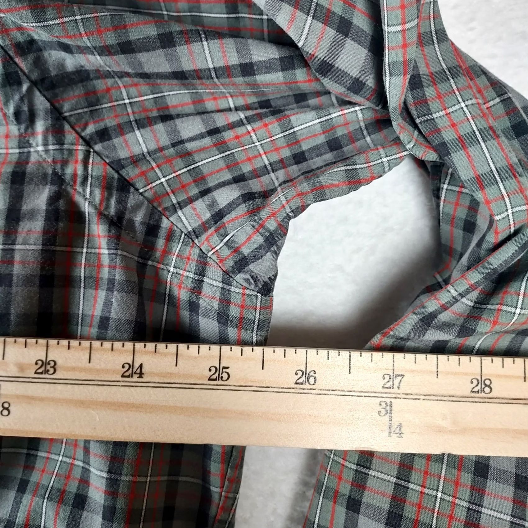 Ralph Lauren Ralph Lauren Men’s L Classic Fit Plaid Button Down Shirt Red Pony Logo Cotton Shirt Size US L / EU 52-54 / 3 - 6 Thumbnail