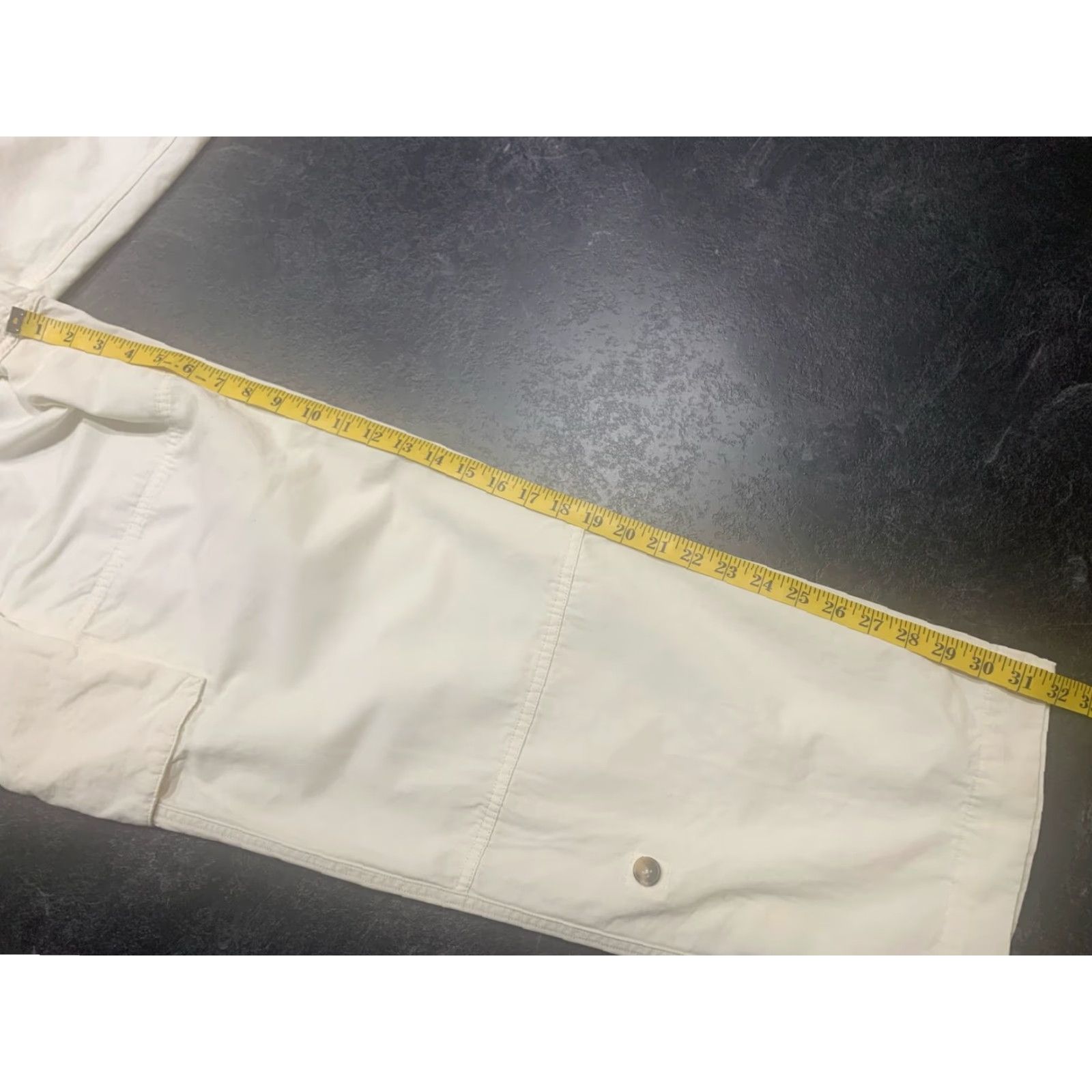 Vintage J L Powell Casual Cargo Pants 40x32 Beige Cotton Regular Fit Mens Size US 40 / EU 56 - 5 Thumbnail