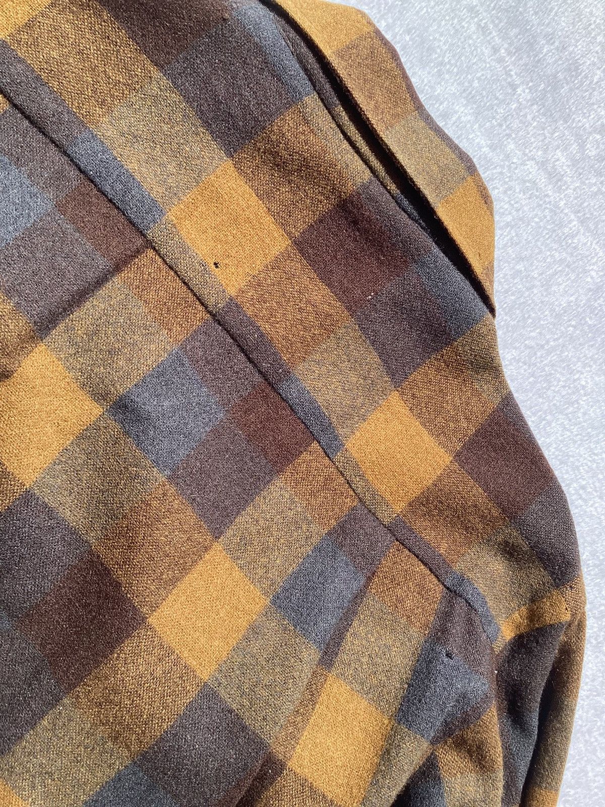 Towncraft × Vintage Vtg 80s/90s town craft plus by pennies wool plaid jacket Size US XL / EU 56 / 4 - 6 Thumbnail