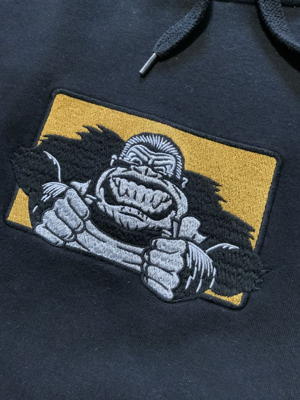 Element Burleys Element Skateboards Embroidered Gorilla Hoodie Size US L / EU 52-54 / 3 - 5 Thumbnail