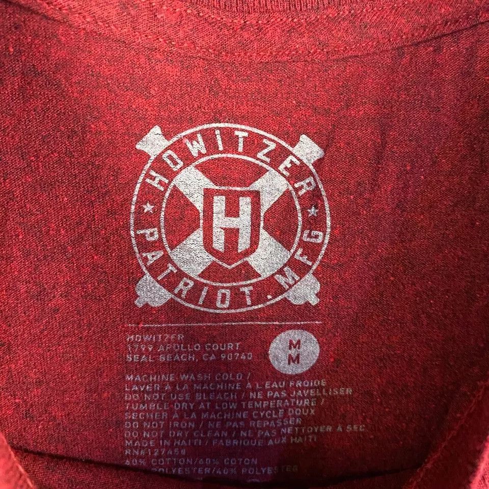 Other Howitzer Patriot MFG Shirt Men's Medium Crew Neck Size US M / EU 48-50 / 2 - 3 Thumbnail