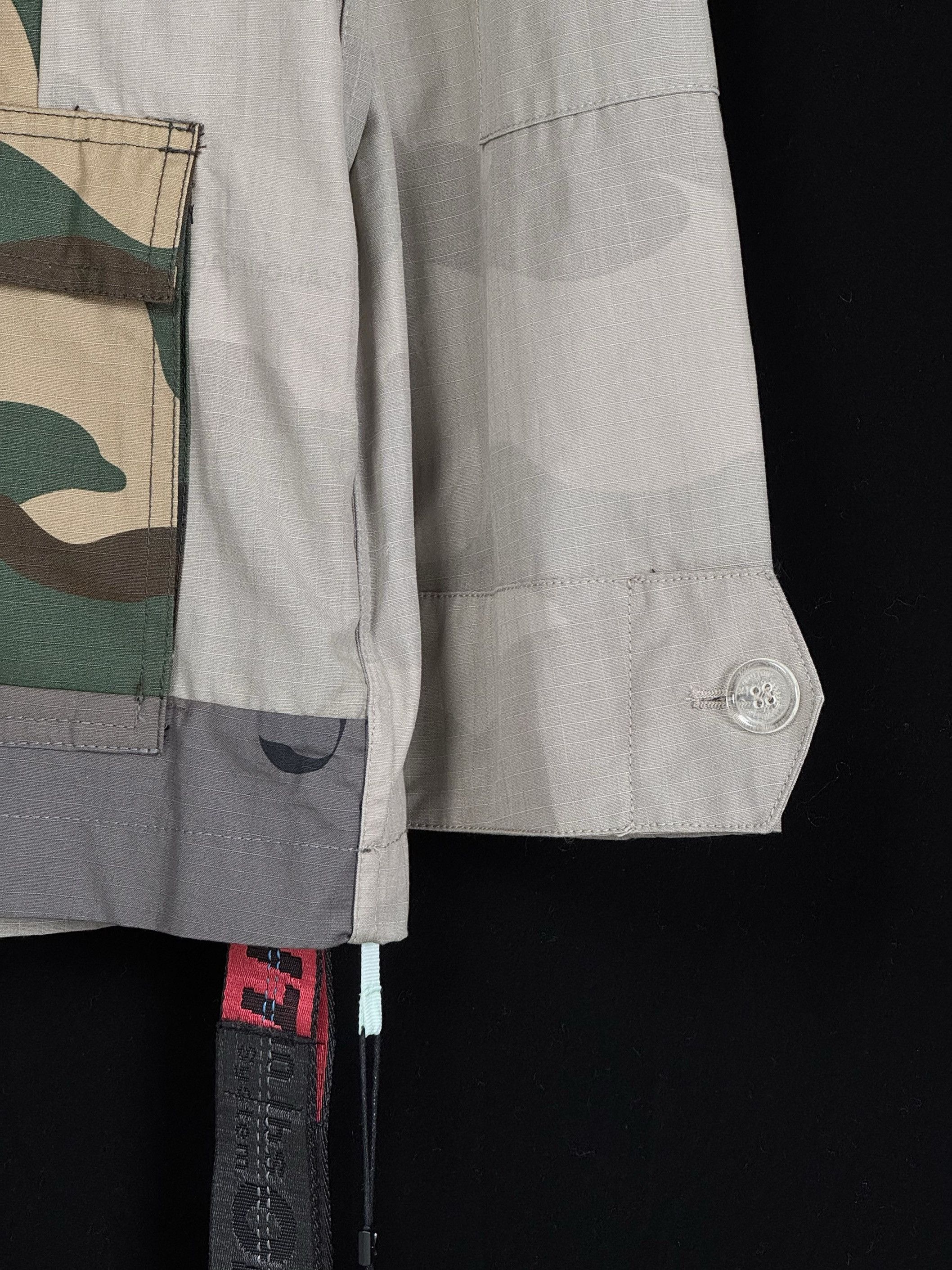 Off-White New with Tag* OFF-WHITE™ RECONSTR CAMO FIELD JACKET Size US M / EU 48-50 / 2 - 5 Thumbnail