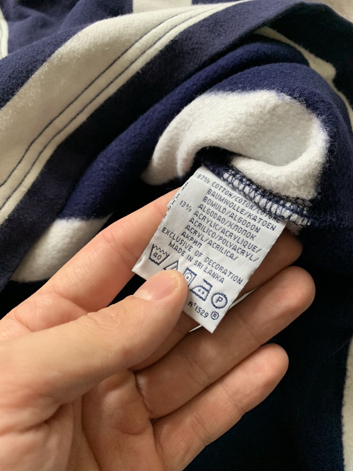 Polo Ralph Lauren × Vintage Vintage Ralph Lauren Rugby Striped Long sleeve Size US XL / EU 56 / 4 - 5 Thumbnail
